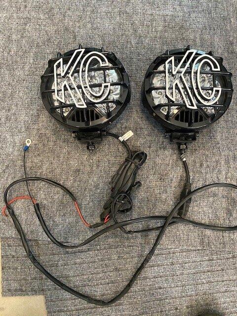 Jeep Gladiator KC 6" Slimlights LED KCL100 Price reduced $150.00 KC lights