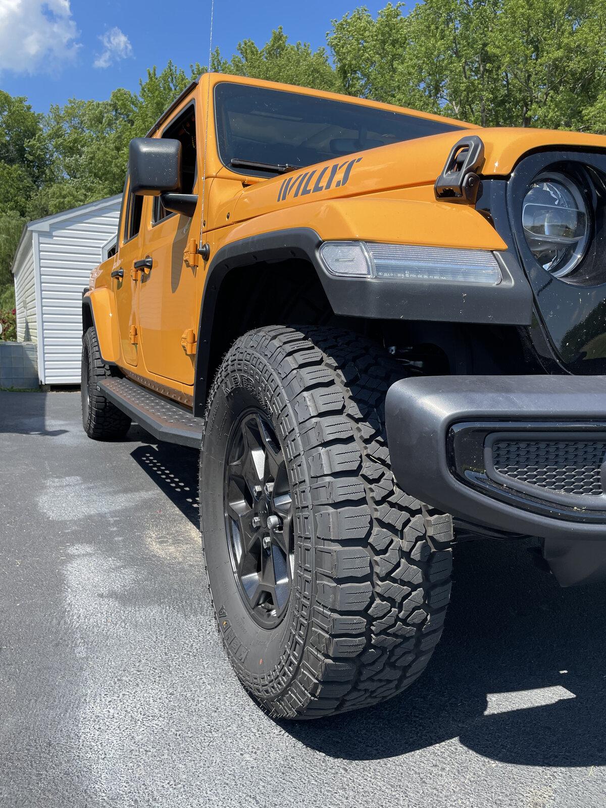 Jeep Gladiator Rubicon/max tow and Rubicon shocks installed on my Willys 6F759529-334D-4B61-A10C-C2B42A3A90F5