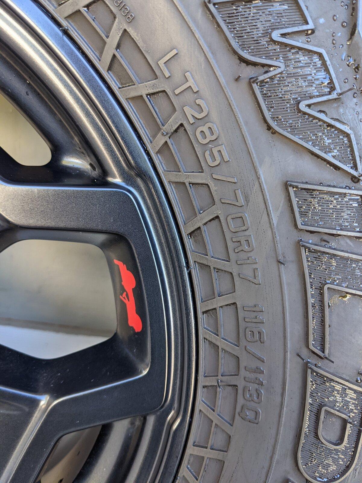 Jeep Gladiator Launch Edition Rubicon Wheel & Tire Take Offs PXL_20210606_230523037