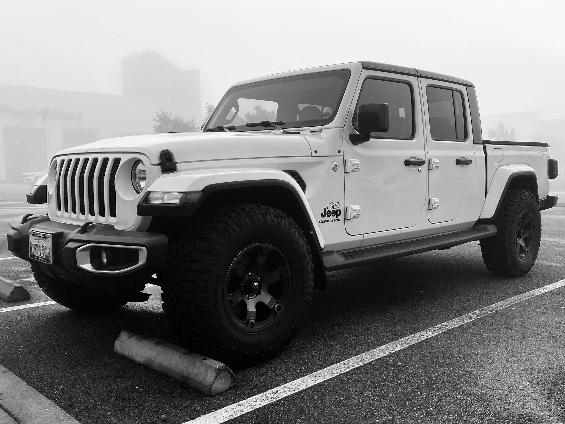 Jeep Gladiator How Does your Gladiator look in black and white photography? FEEC45E9-5362-41F9-9721-A6537F102D52