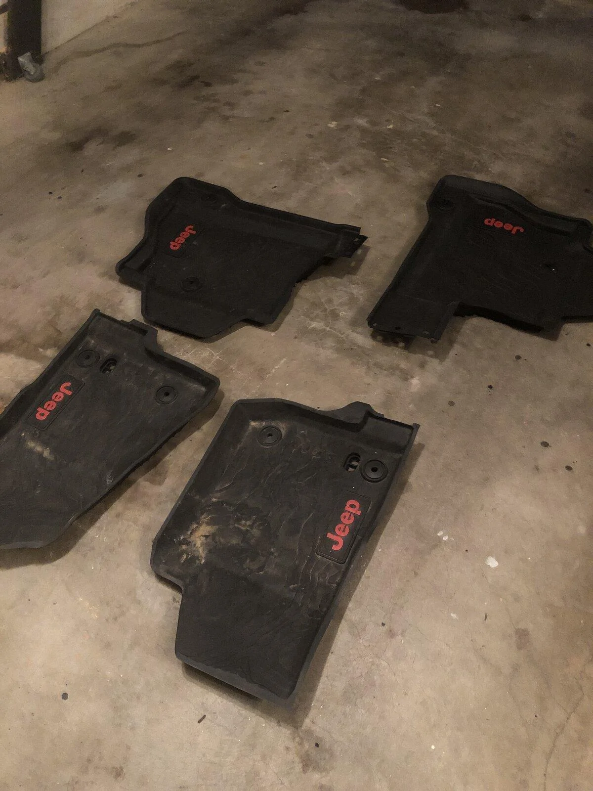Jeep Gladiator SOLD Mopar Slush Mats for Gladiator Slushmats