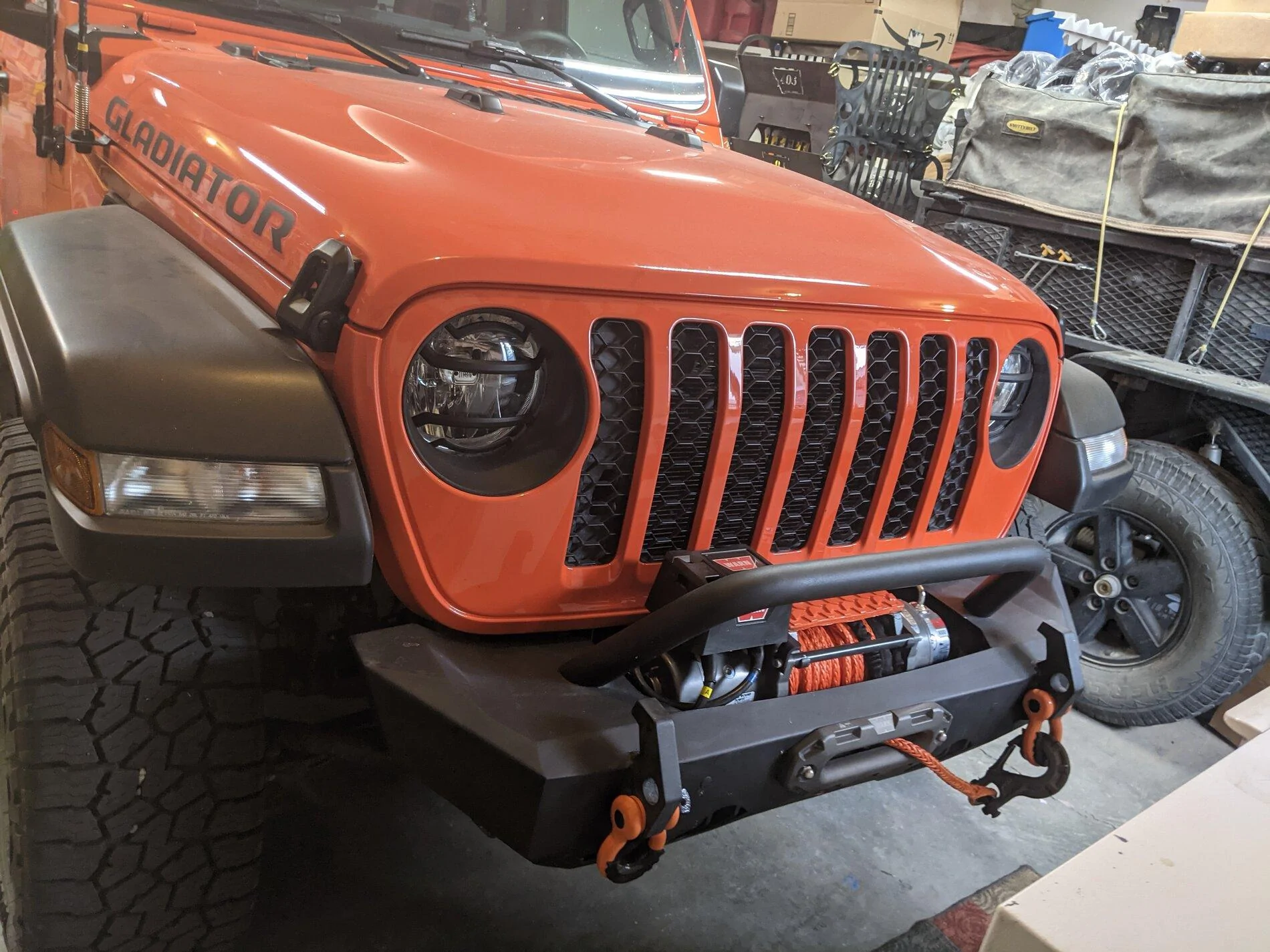 Jeep Gladiator Sunnysideup Punkin build begins! PXL_20210608_154013102