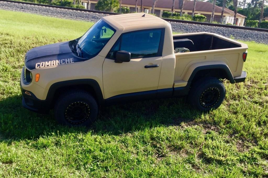 Jeep Gladiator Another small truck… Maverick Jeep-Renegade-Comanche-Pickup-3