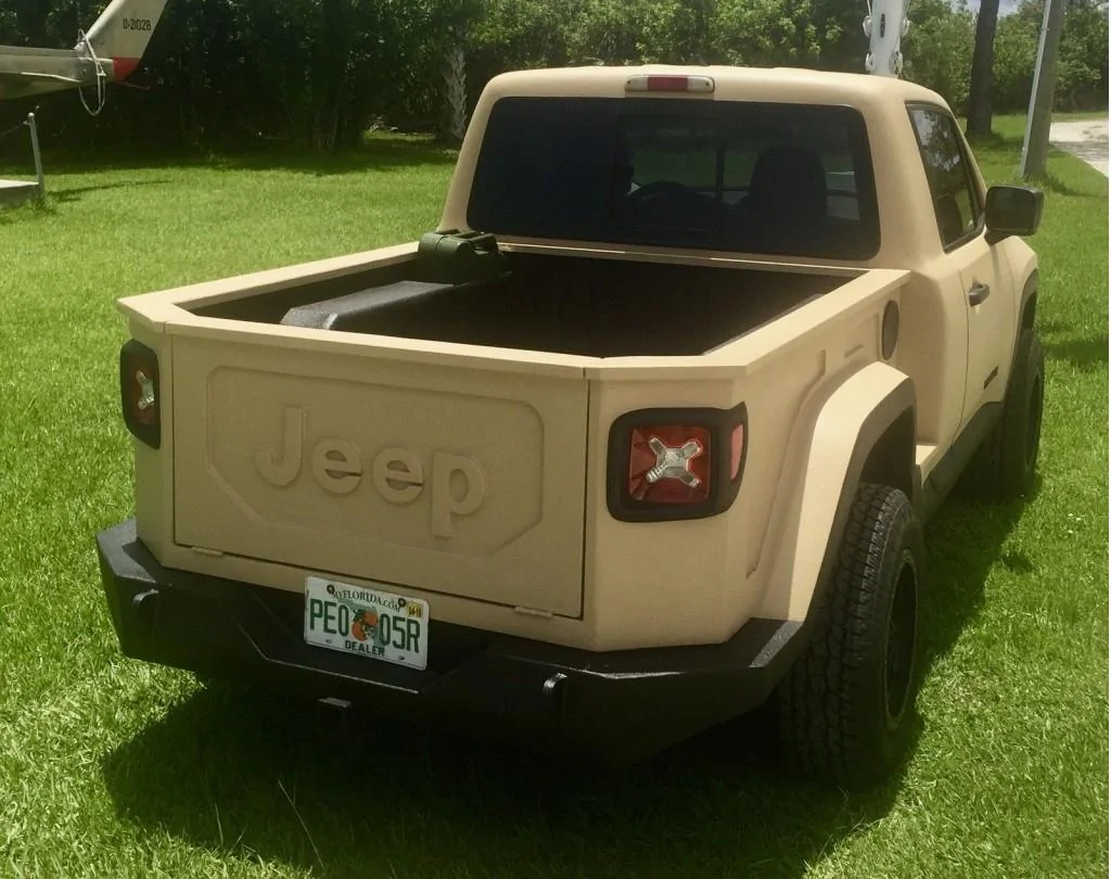Jeep Gladiator Another small truck… Maverick Jeep-Renegade-Comanche-Pickup-1