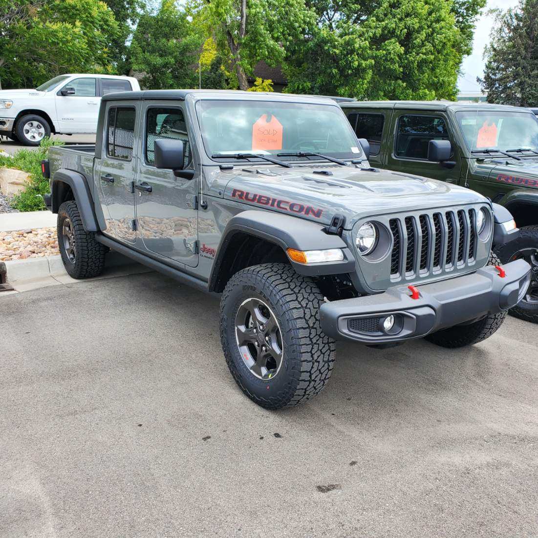 Jeep Gladiator Gladiator Window Sticker and Build Sheet Order Tracking Rubicon