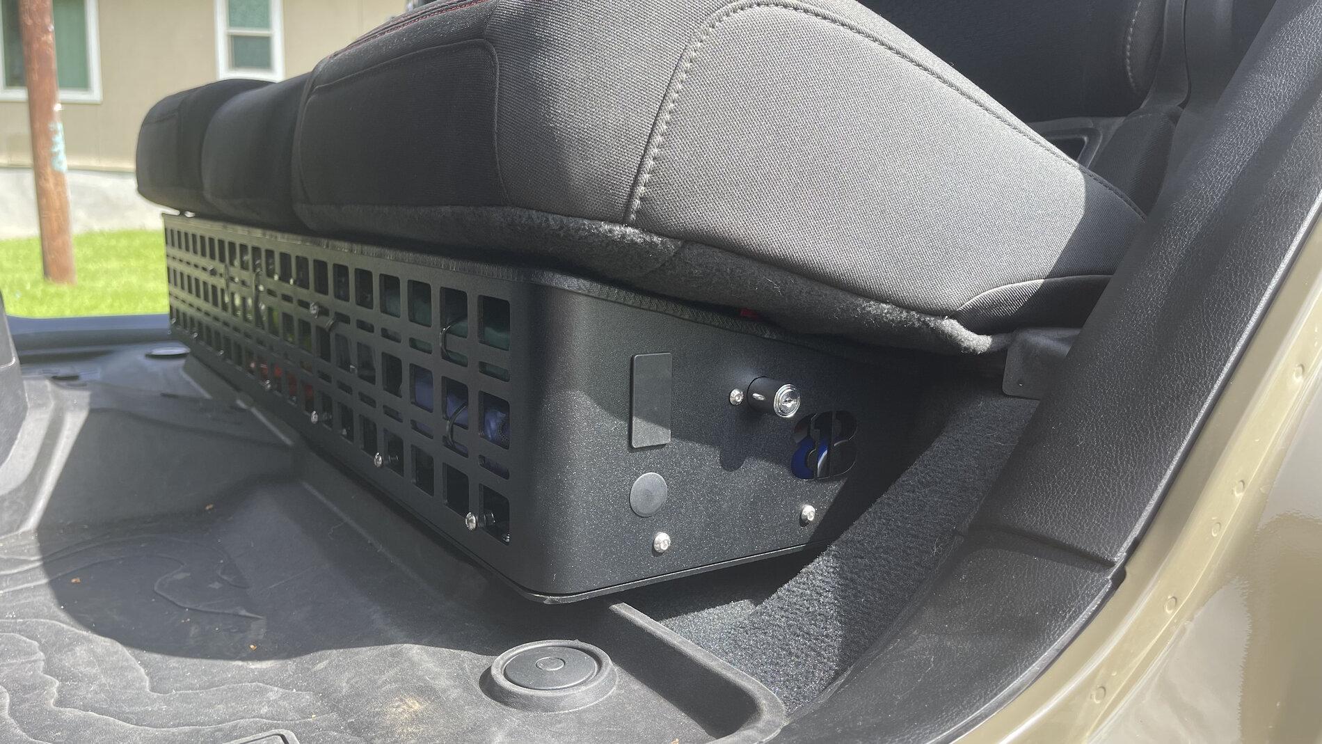 Jeep Gladiator 813 Fabrication’s lockable storage B723C096-059E-4A9D-BF93-914DC17DC775