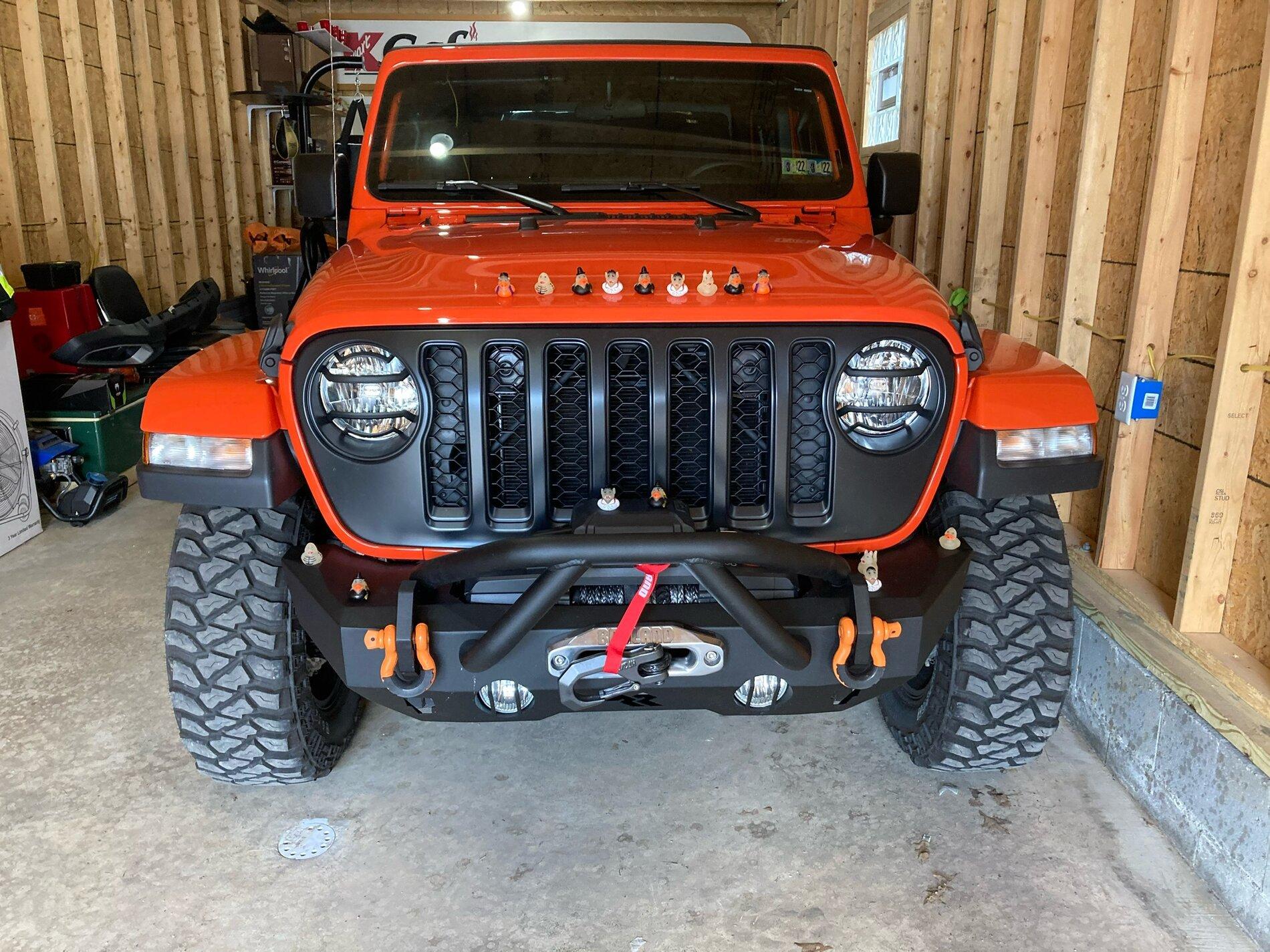 Jeep Gladiator New Apex 12K Harbor Freight winch Install 8C8FBEEE-B4FC-438D-94CF-737E4C599CB0