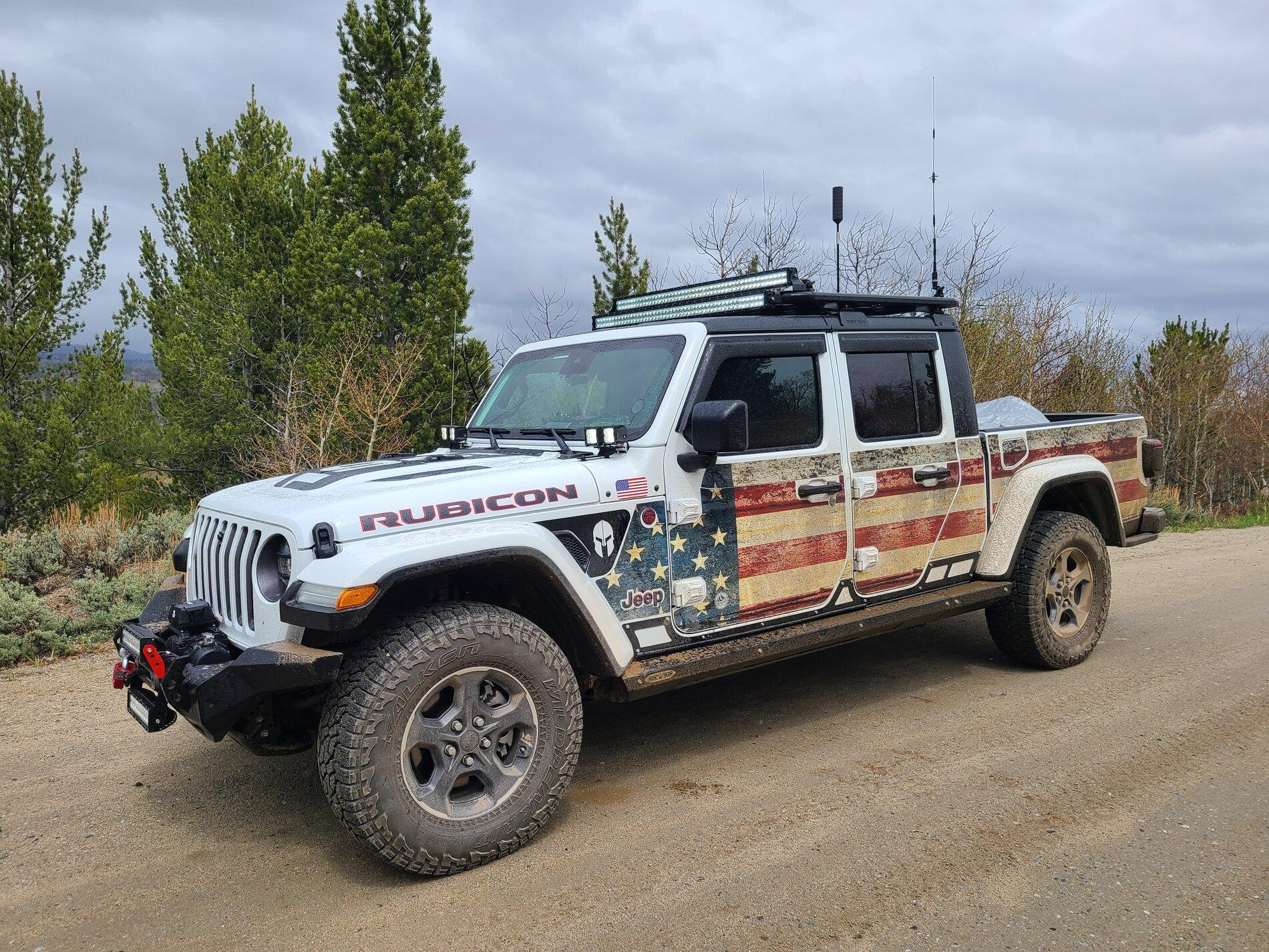 Jeep Gladiator Are most Overlanding rigs overweight? 20210521_145245