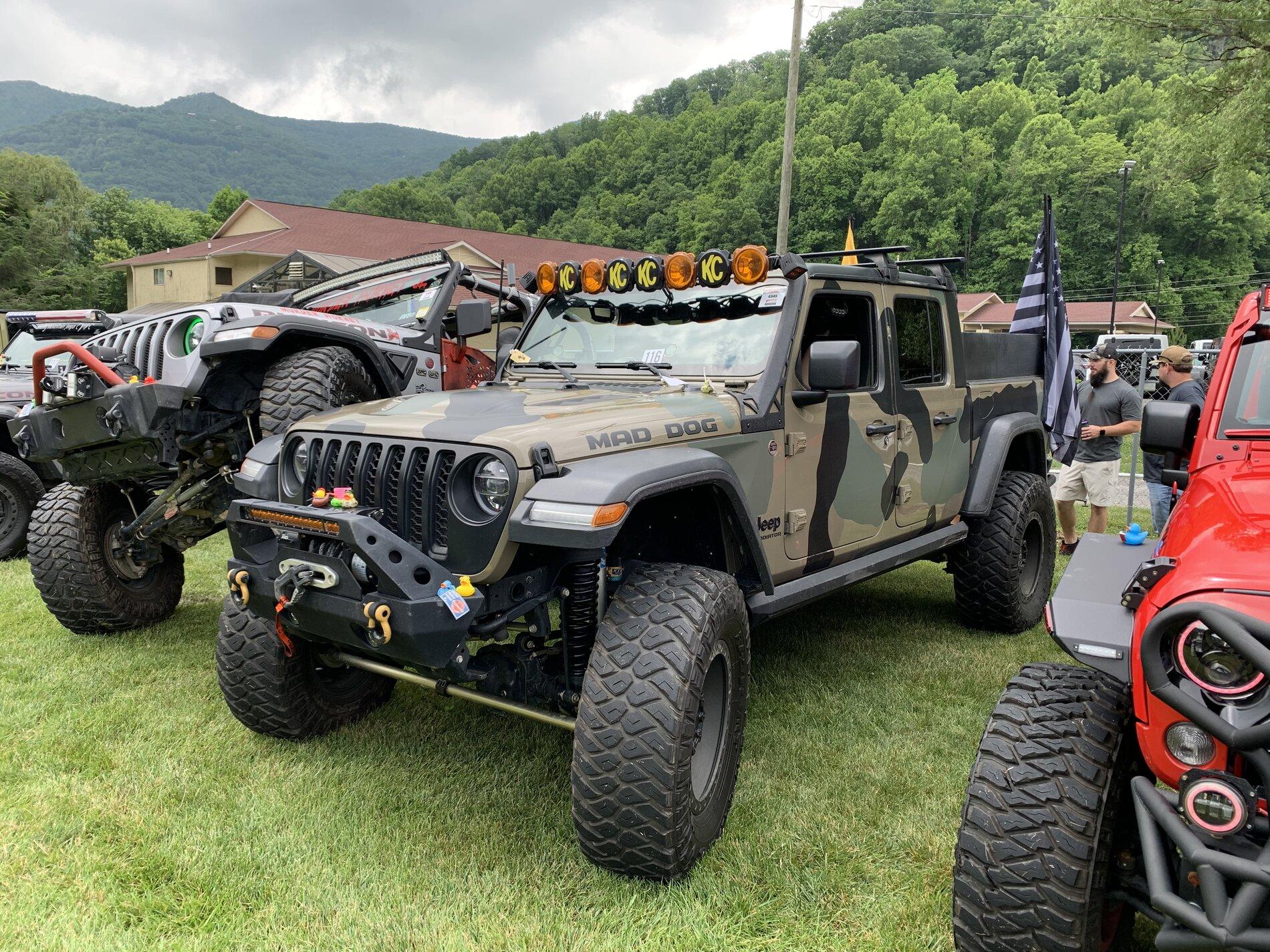 Jeep Gladiator A few Gladiator pics from WNC Jeepfest 6-12-21 9B9843B8-4724-4125-A496-E215B03BDB25