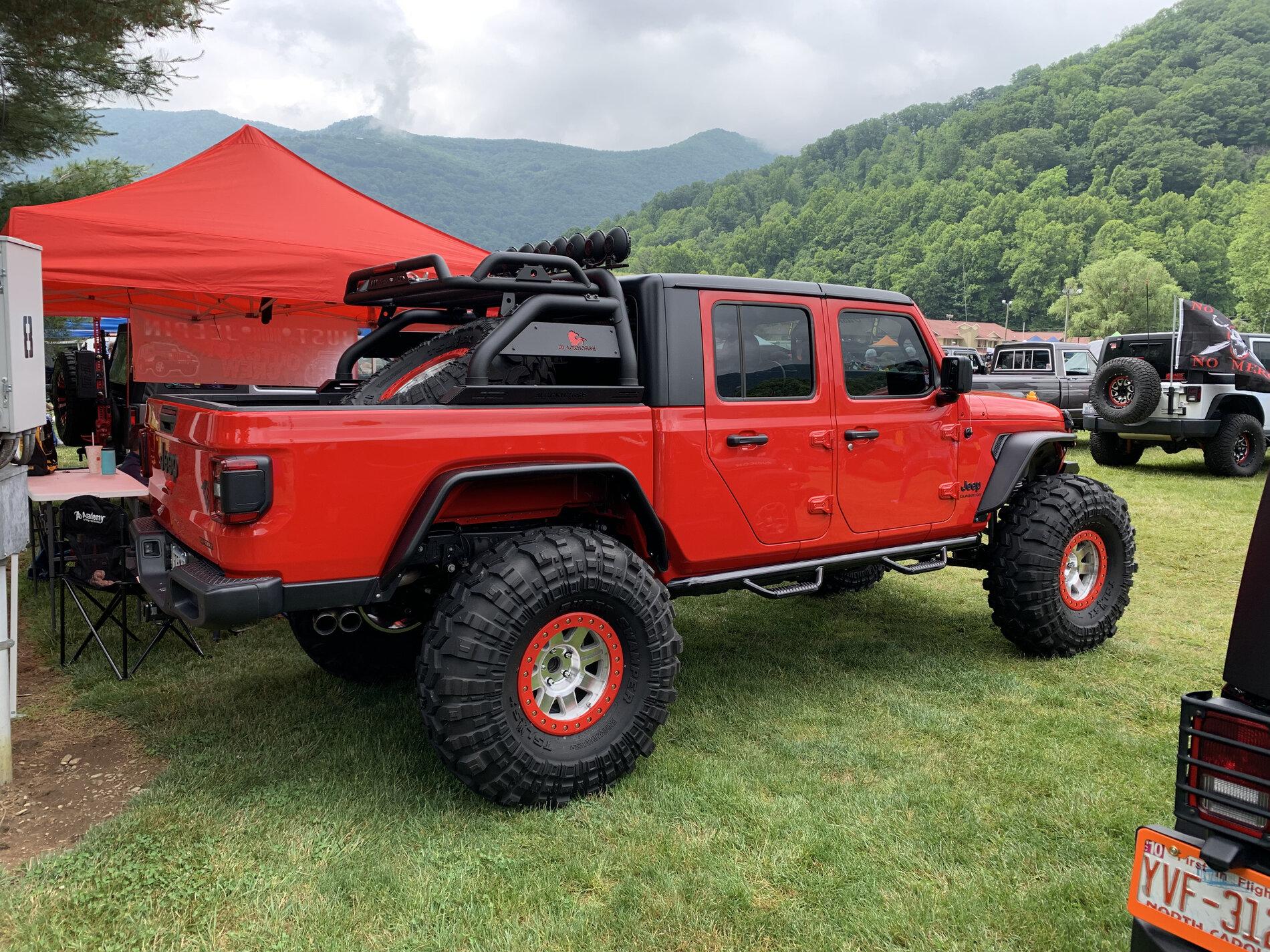 Jeep Gladiator A few Gladiator pics from WNC Jeepfest 6-12-21 BCACF73D-B861-453F-9970-E1F6A6A086D7