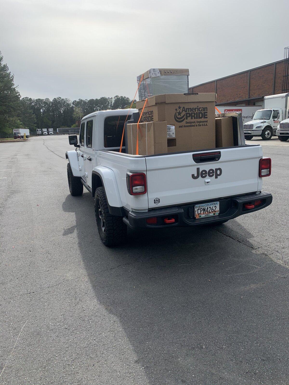 Jeep Gladiator What did you HAUL in your JT today? CBBB37FA-E2EF-4D9C-B25F-825CF494F08D