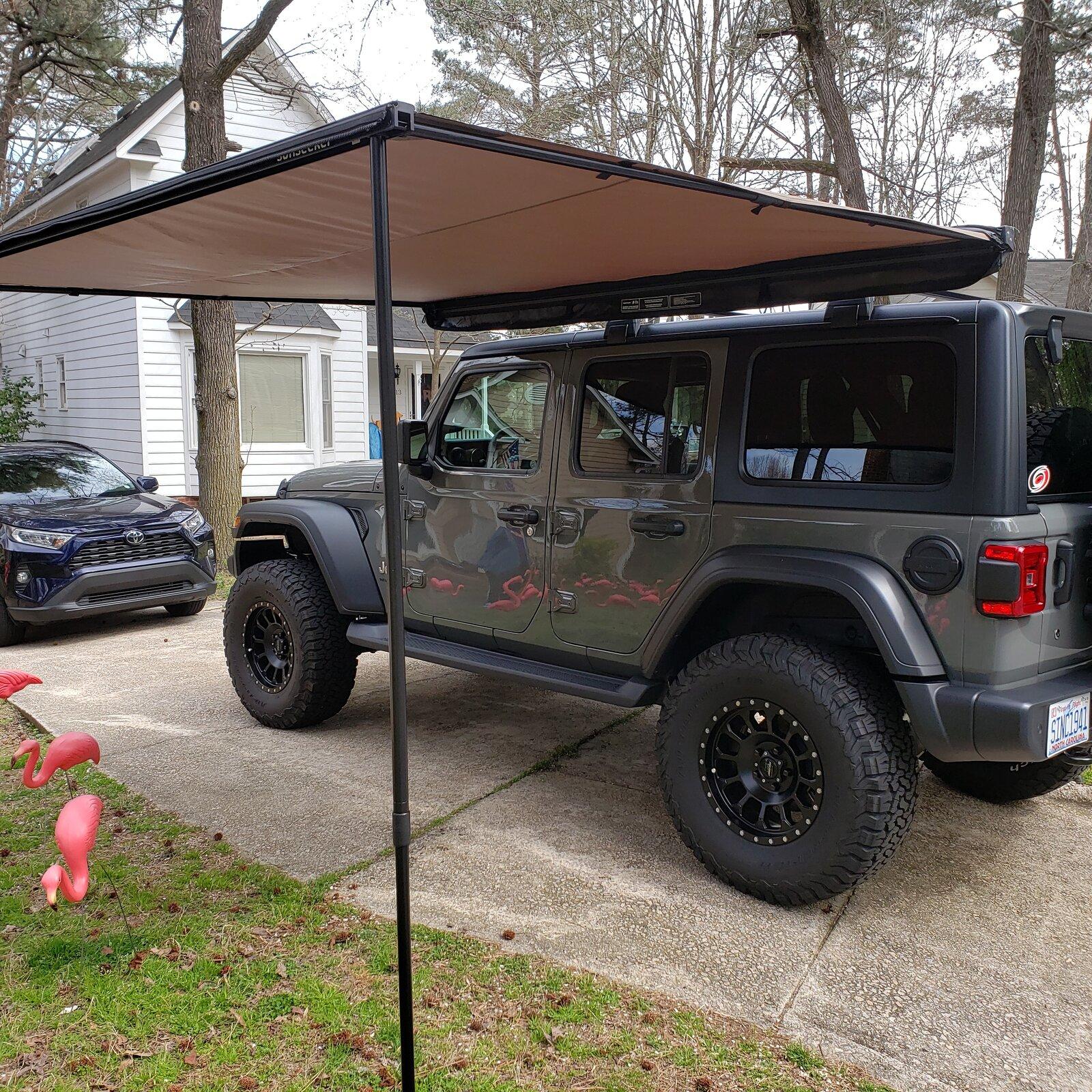 Jeep Gladiator Rhino Rack 2.5 awning IMG_20190320_074833_407
