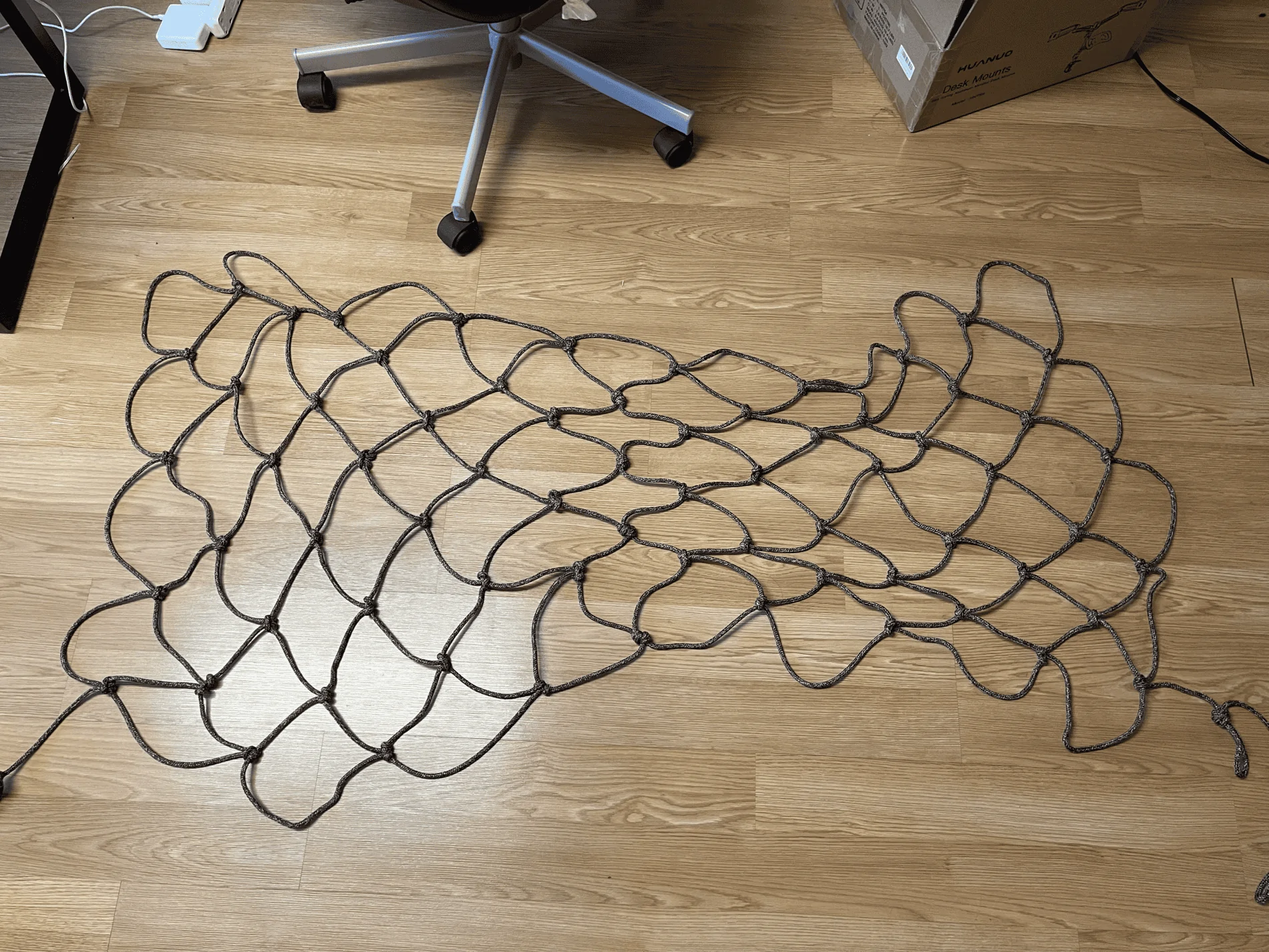 Jeep Gladiator Single rope cargo net IMG_5839