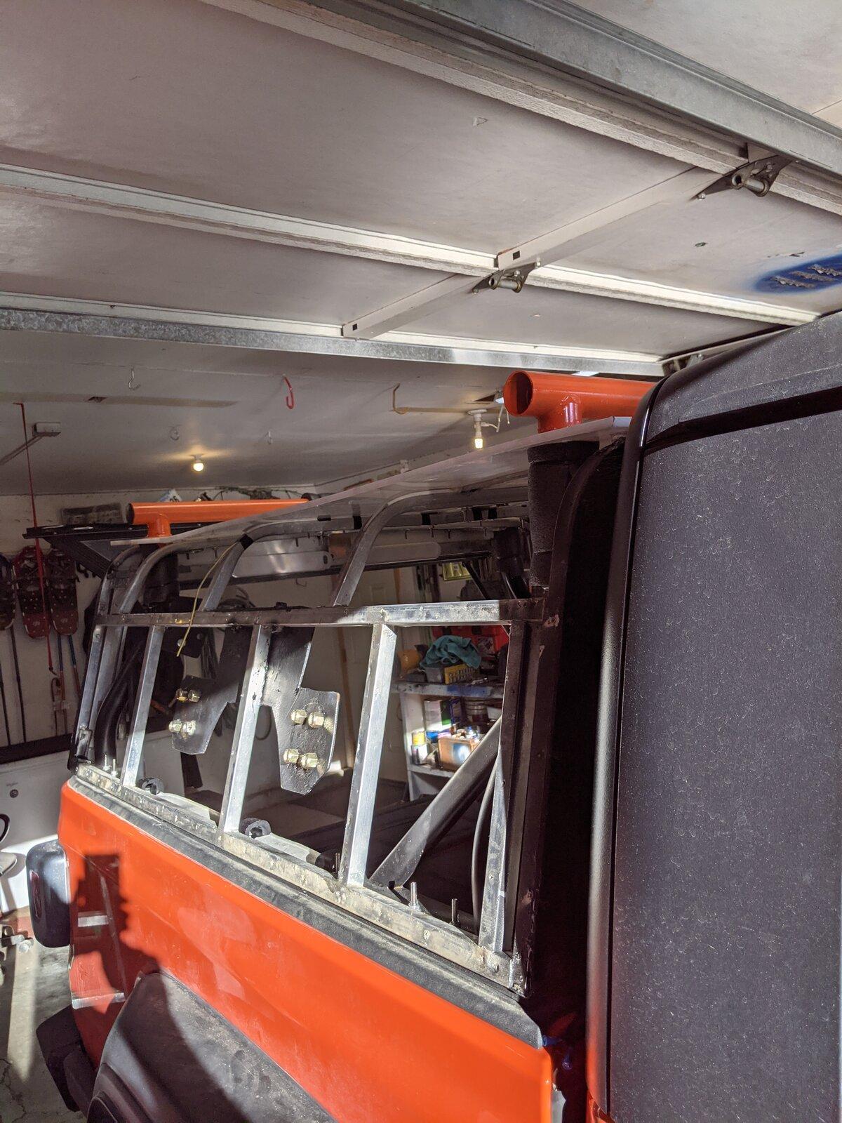 Jeep Gladiator Operation  "Cheap topper": Warning... this is in process... PXL_20210616_013032633