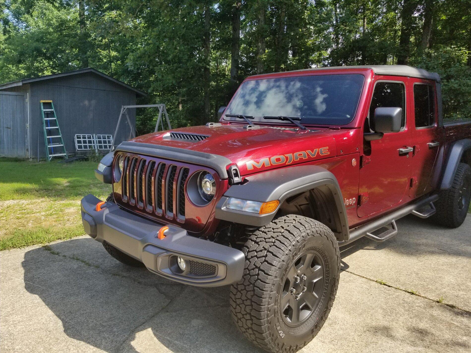 Jeep Gladiator I have been ordered to buy a "bug deflector" 20210616_093318