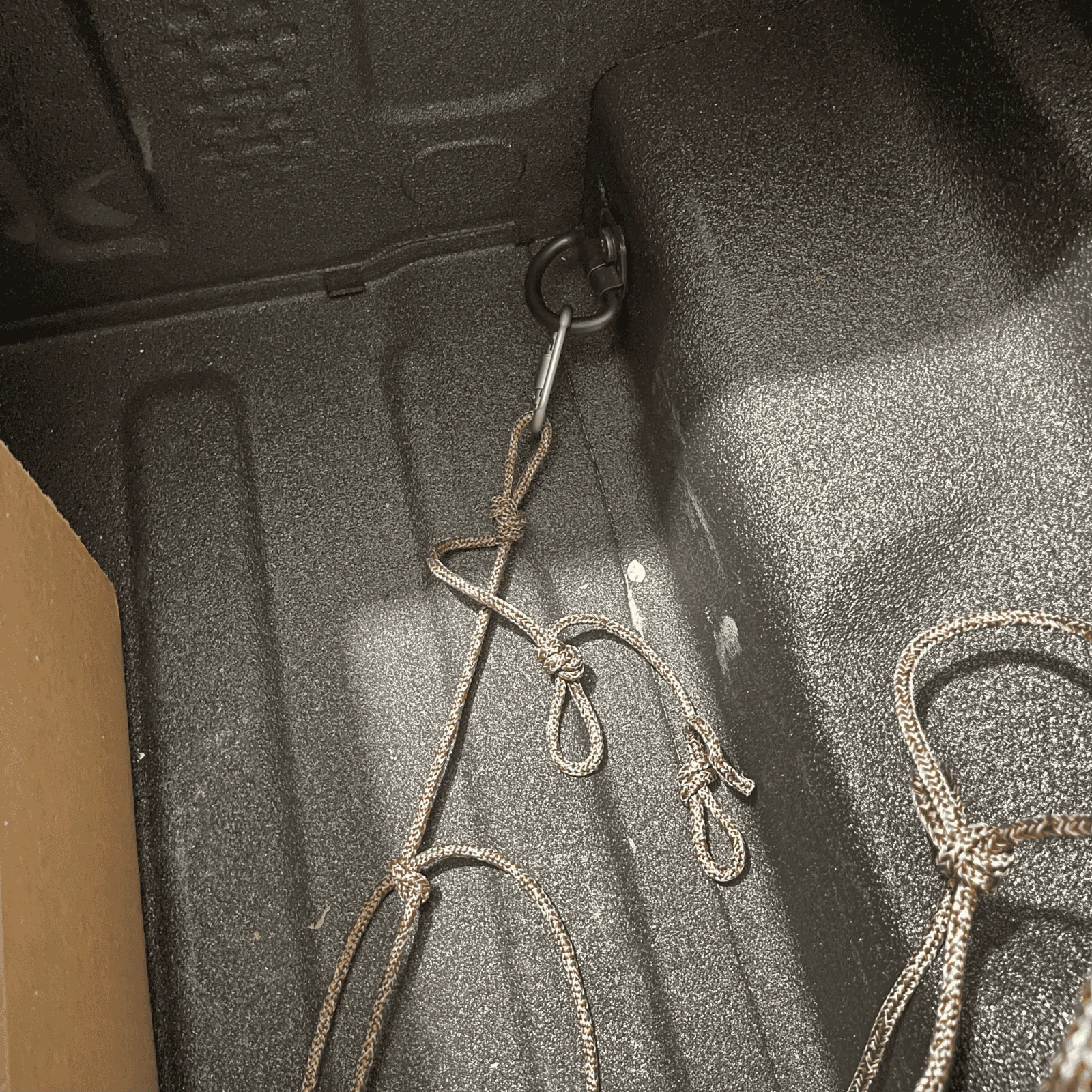 Jeep Gladiator Single rope cargo net IMG_5848