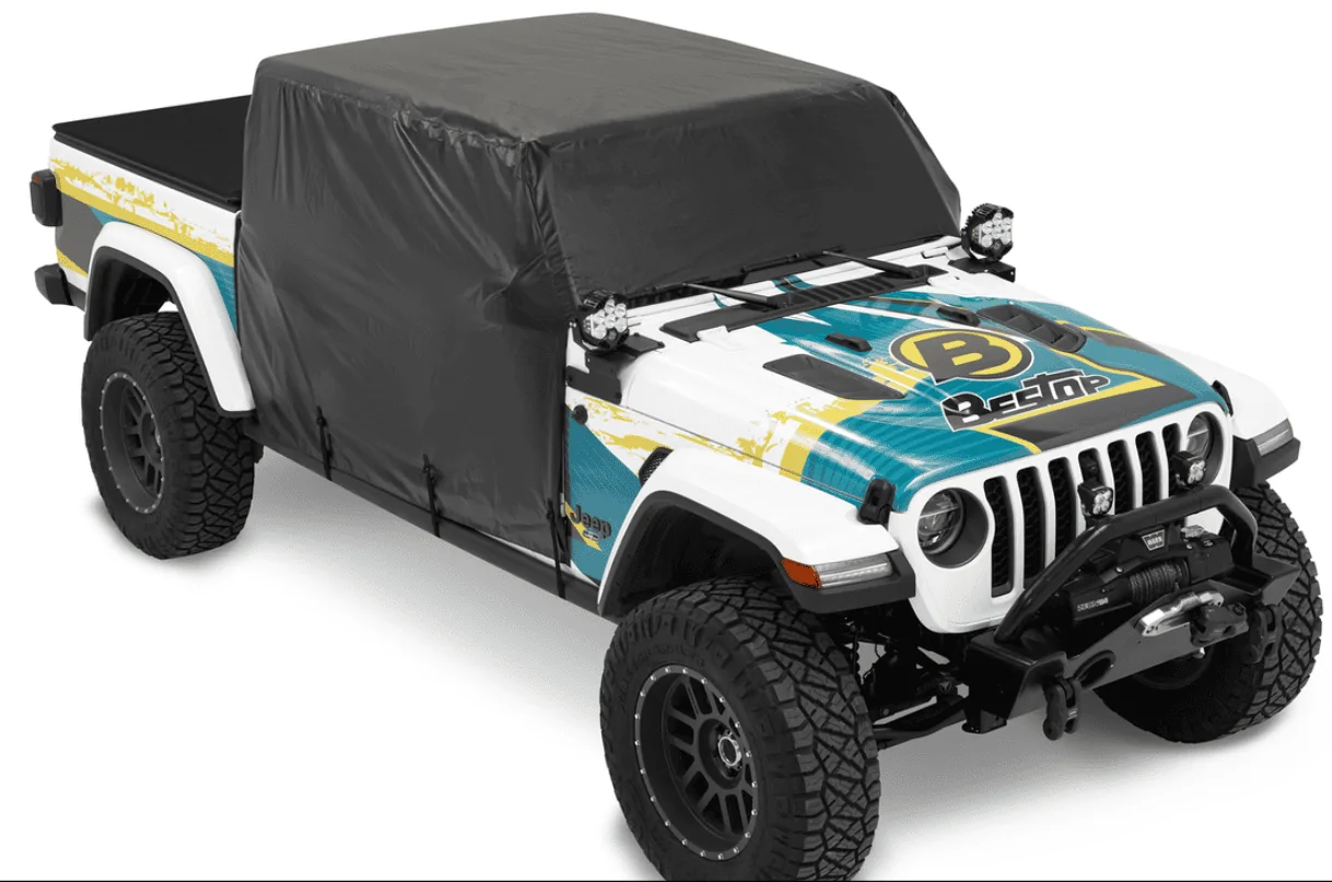 Jeep Gladiator Bestop's All Weather Trail Cover is here! 1623860990416