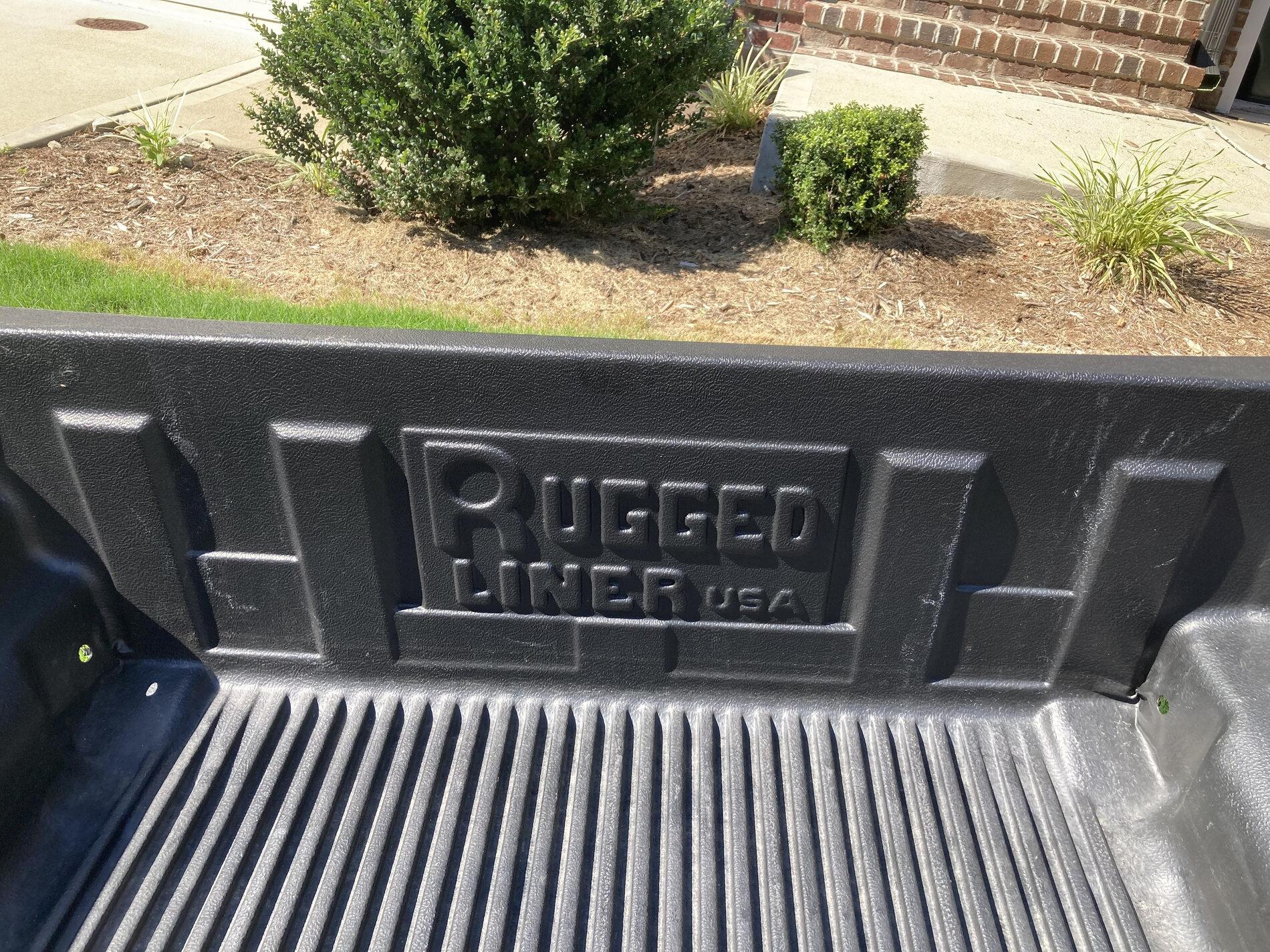 Jeep Gladiator Rugged Liner bed liner BedLogo