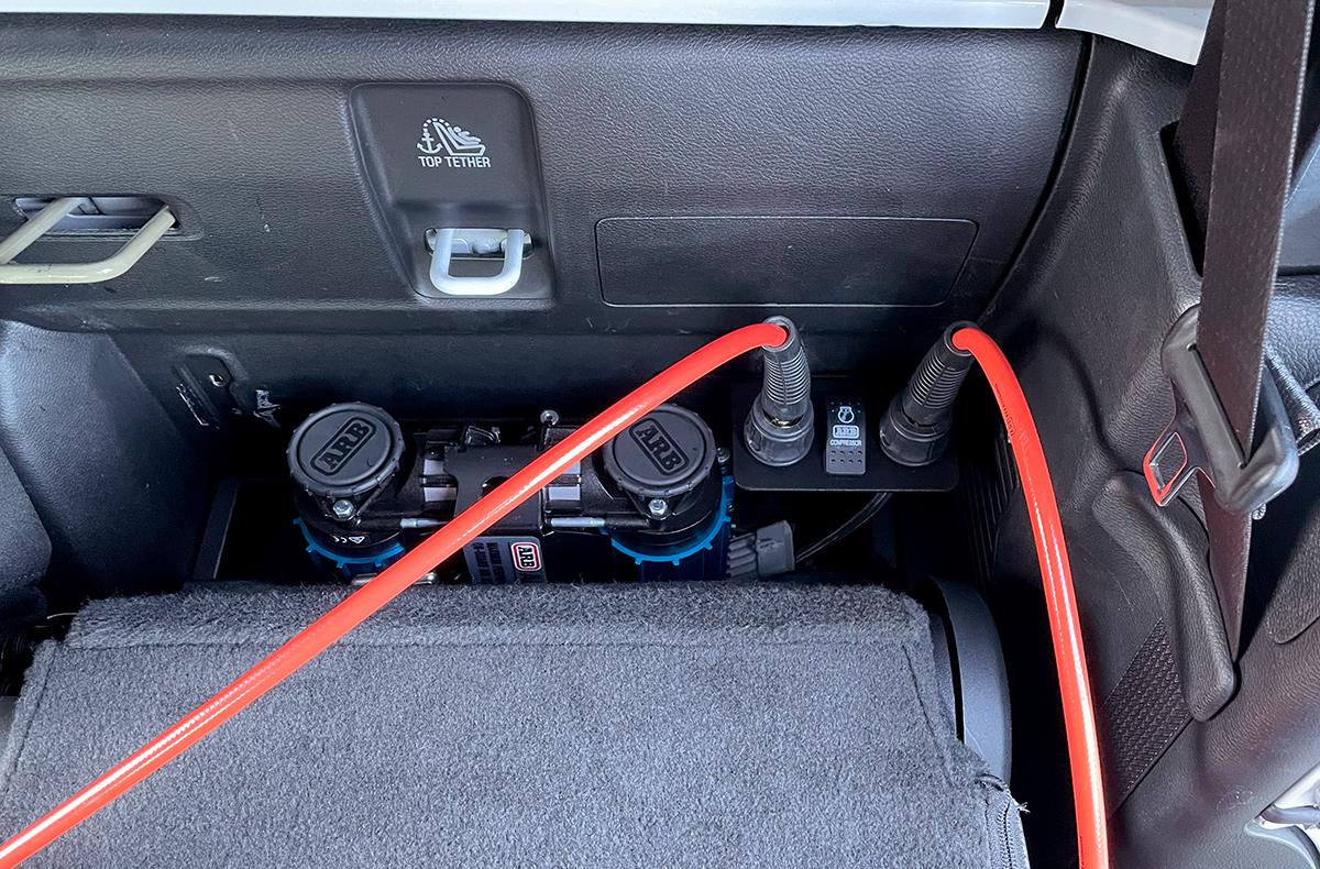 Jeep Gladiator New Add-On Kits for ARB Behind the Seat Compressor Mount IMG_7086