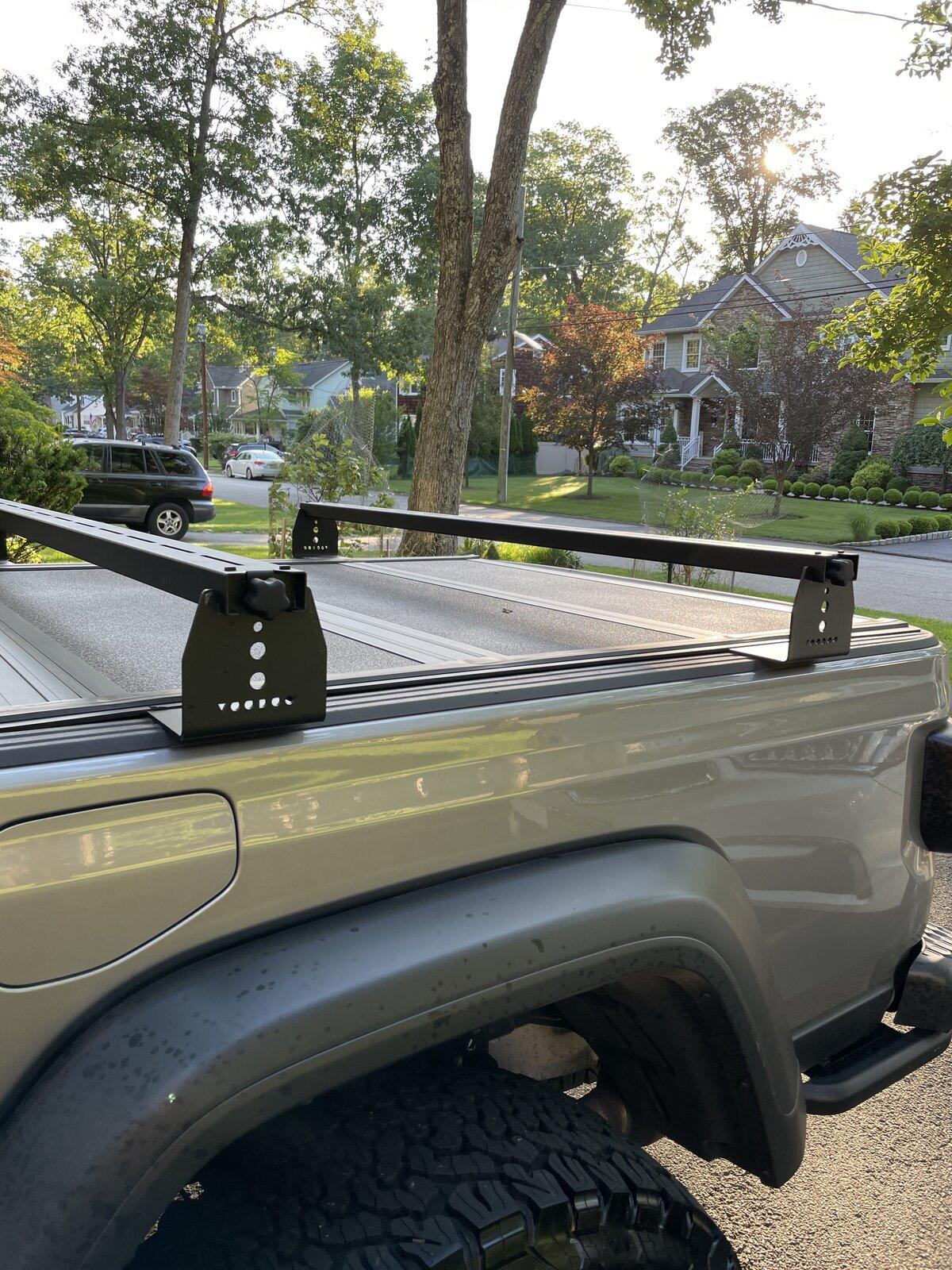 Jeep Gladiator KB Voodoo Hi-Rise Crossbars IMG_0272