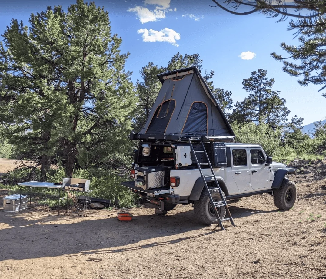 Jeep Gladiator RTT vs "Adventure" trailer 1624033606841