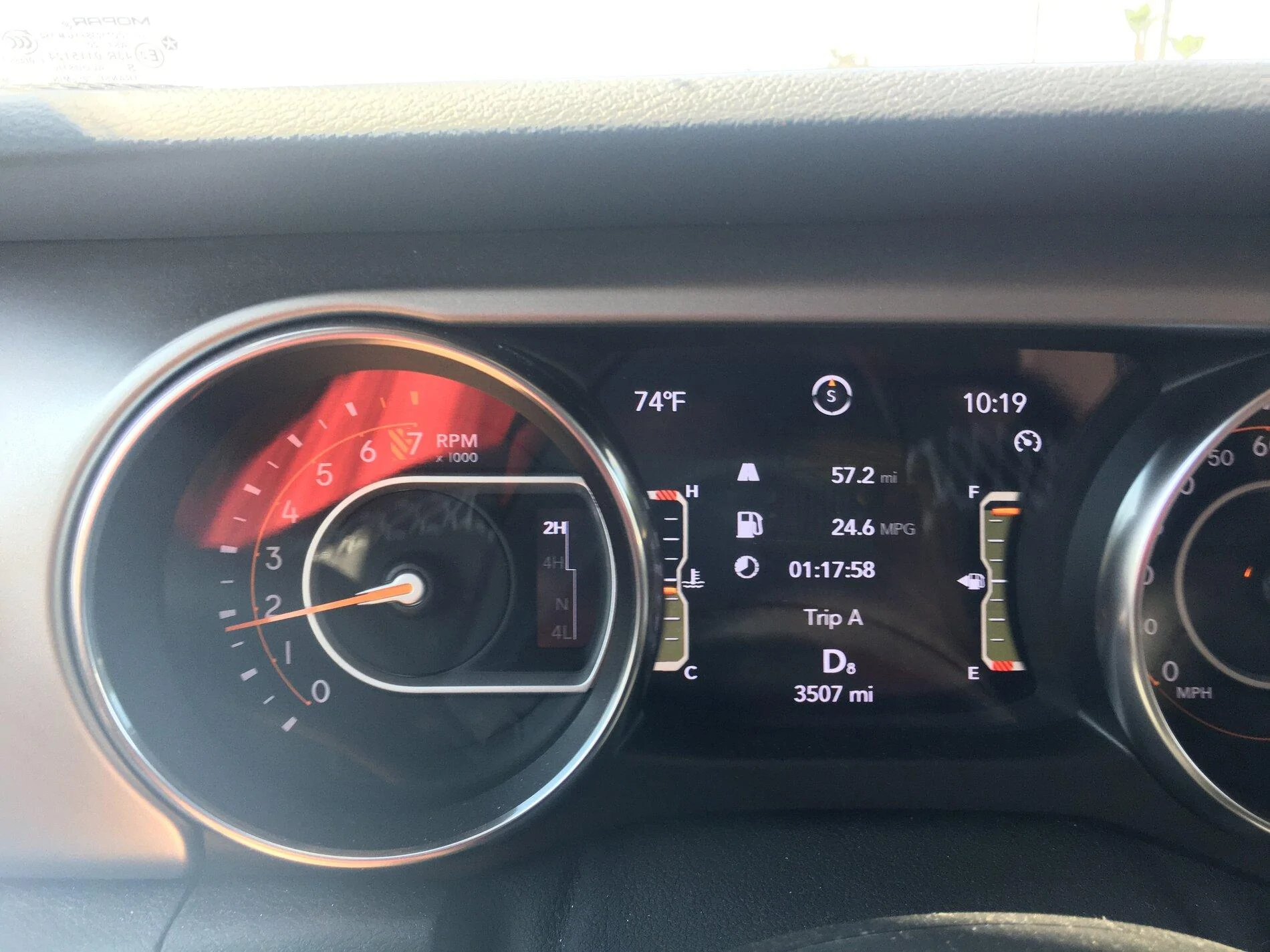 Jeep Gladiator Gasser real world fuel economy at beach