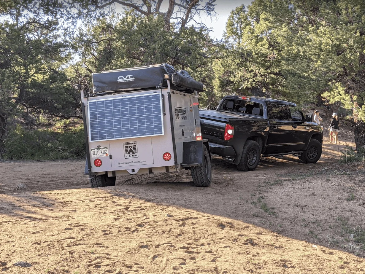 Jeep Gladiator RTT vs "Adventure" trailer 1624112274503