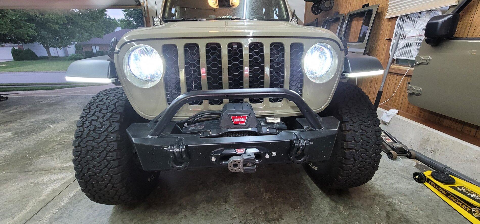 Jeep Gladiator American Adventure Lab fender brace/chop plus max tow chopped fenders $450 OBO 47AF373F-91F8-4978-AFF1-A1BC74BE32DE