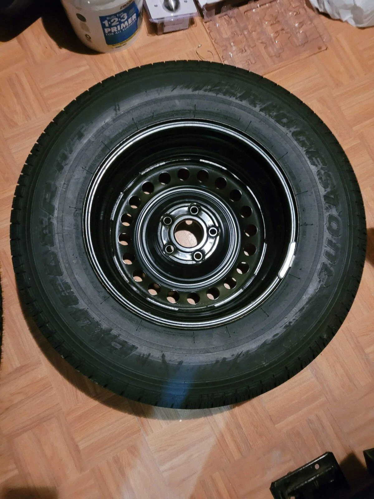 Jeep Gladiator 2021 Sport OEM Wheels and tires with Spare 20210609_020902