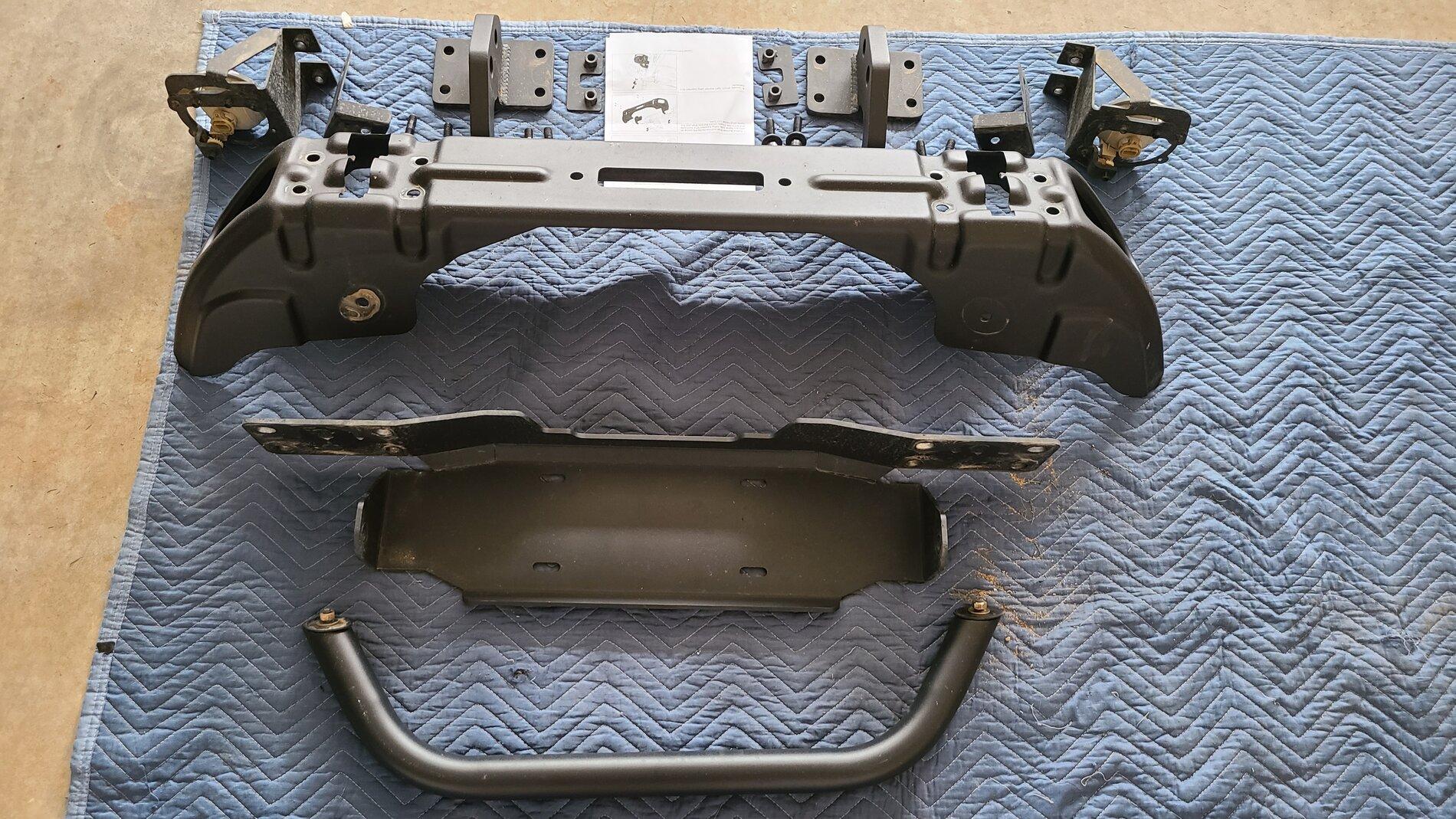 Jeep Gladiator $400 Rugged Ridge Arcus Bumper with Overrider 20210524_110057(1)