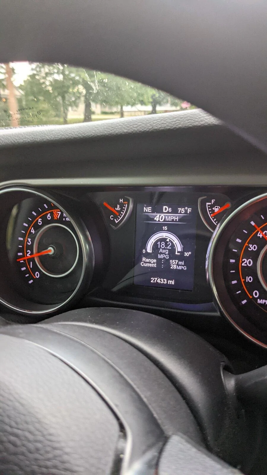 Jeep Gladiator Better gas mileage than expected?? PXL_20210529_222953498