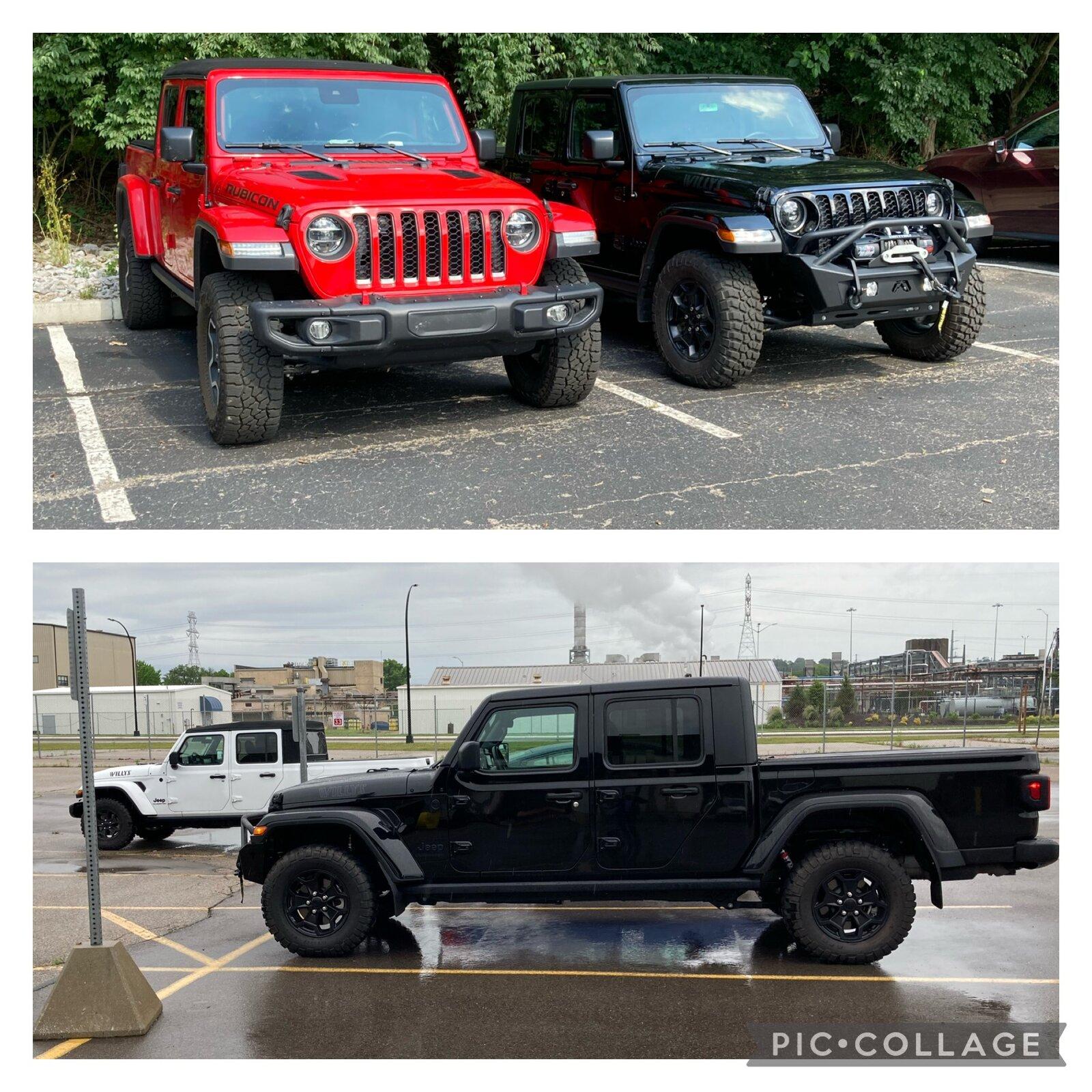 Jeep Gladiator Jeeps Parking Next To Jeeps 2679C700-0DC6-4C70-944A-46A759780BC5