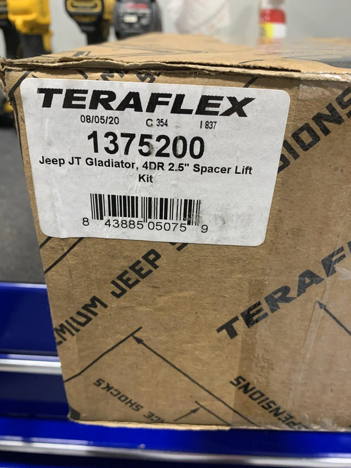 Jeep Gladiator Teraflex JT Gladiator 2.5 inch spacer lift E19EF35C-DFE8-41E2-8C76-BBE0BE17C912