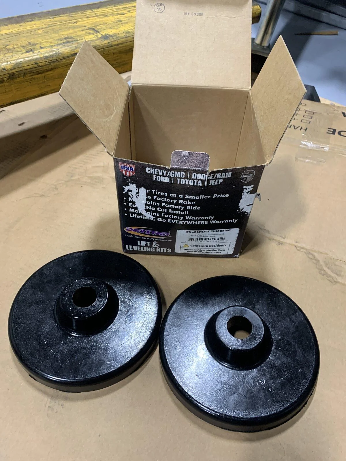 Jeep Gladiator Teraflex JT Gladiator 2.5 inch spacer lift C852765B-6370-4FEC-84FC-A75B4BEB77D6