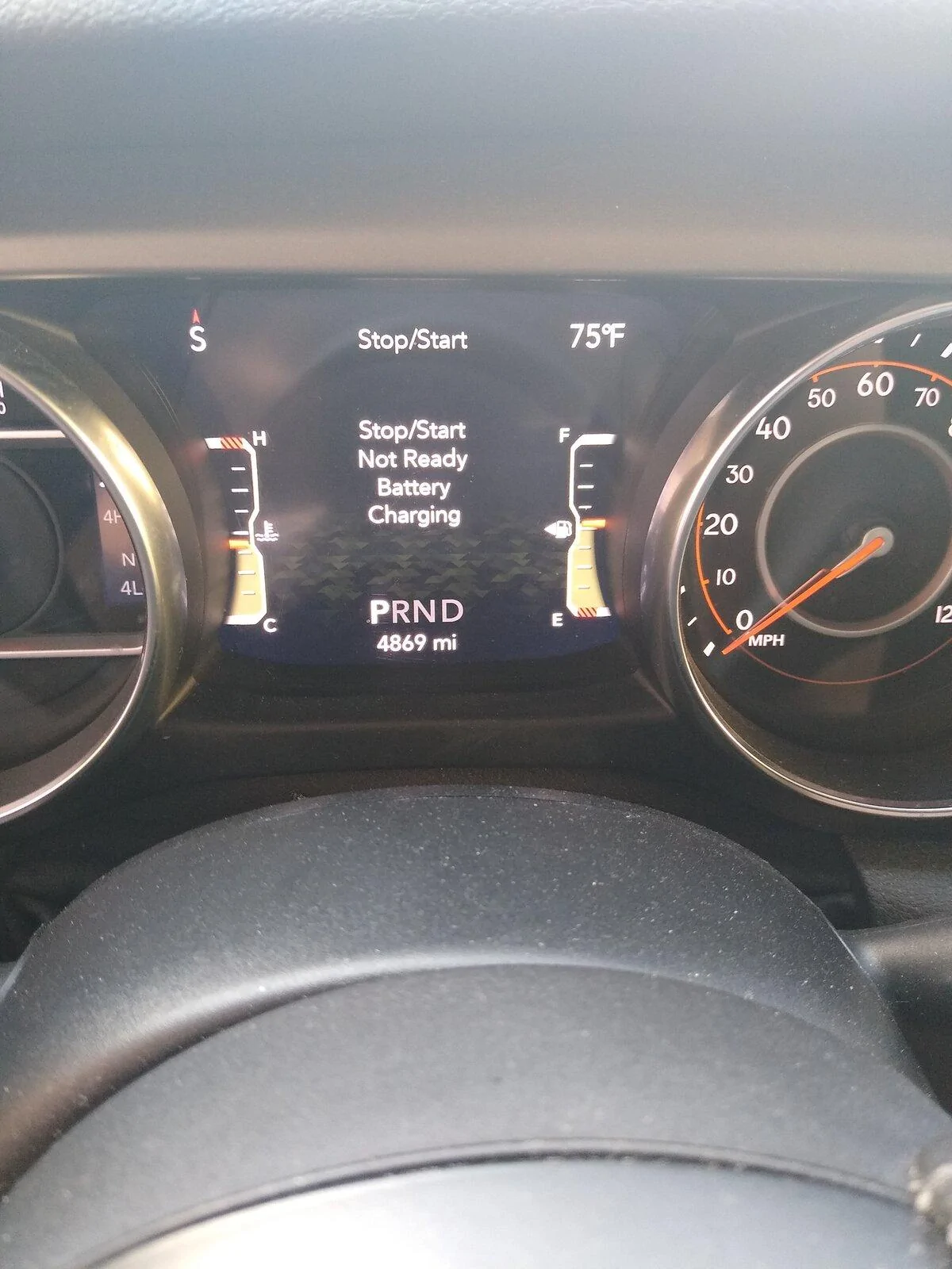 Jeep Gladiator Start/stop not active Battery Charging. IMG_20210620_094441453