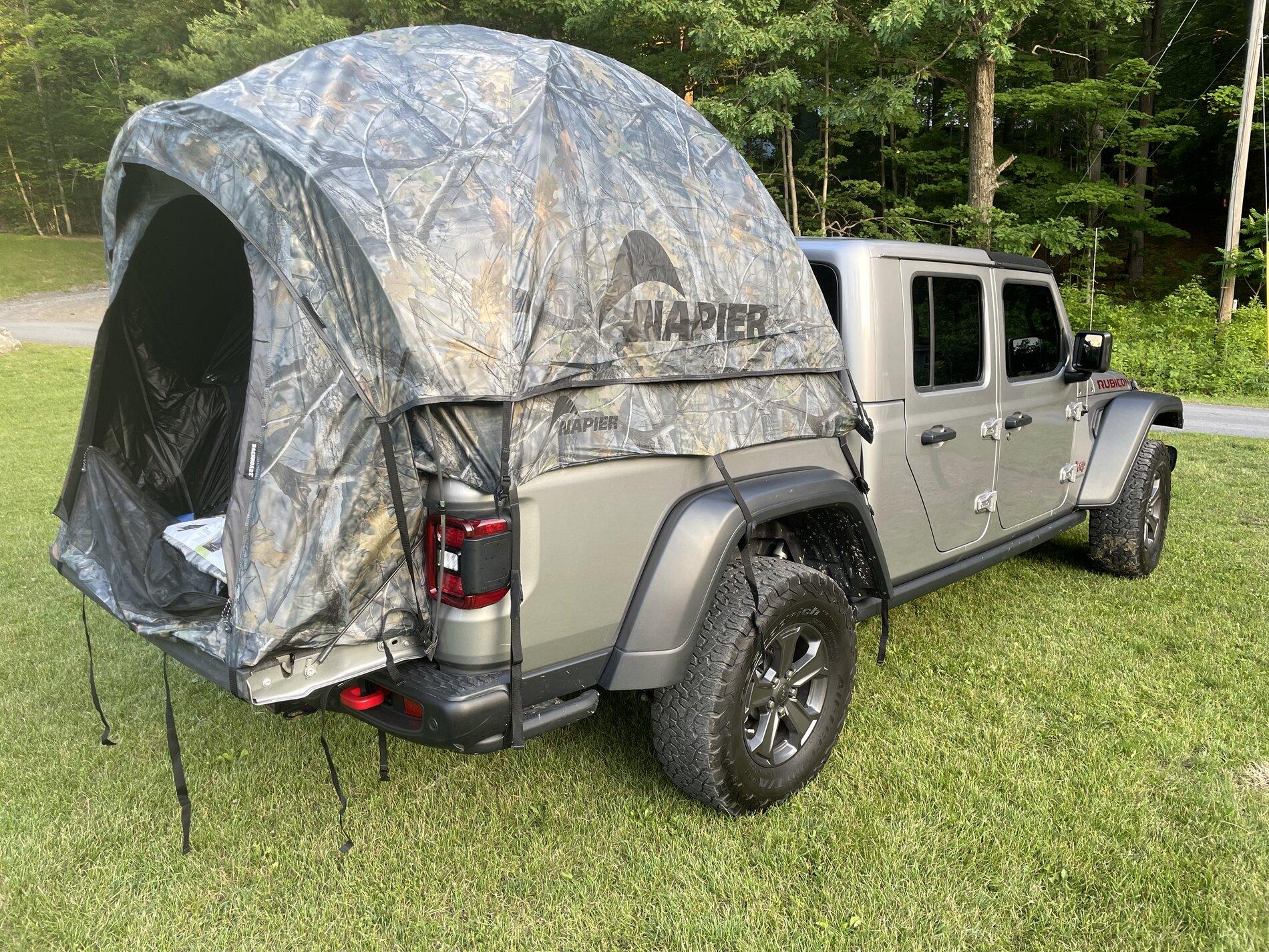 Jeep Gladiator Camping with Napier Tent E3B75F83-5000-4599-8450-990E70EF185D