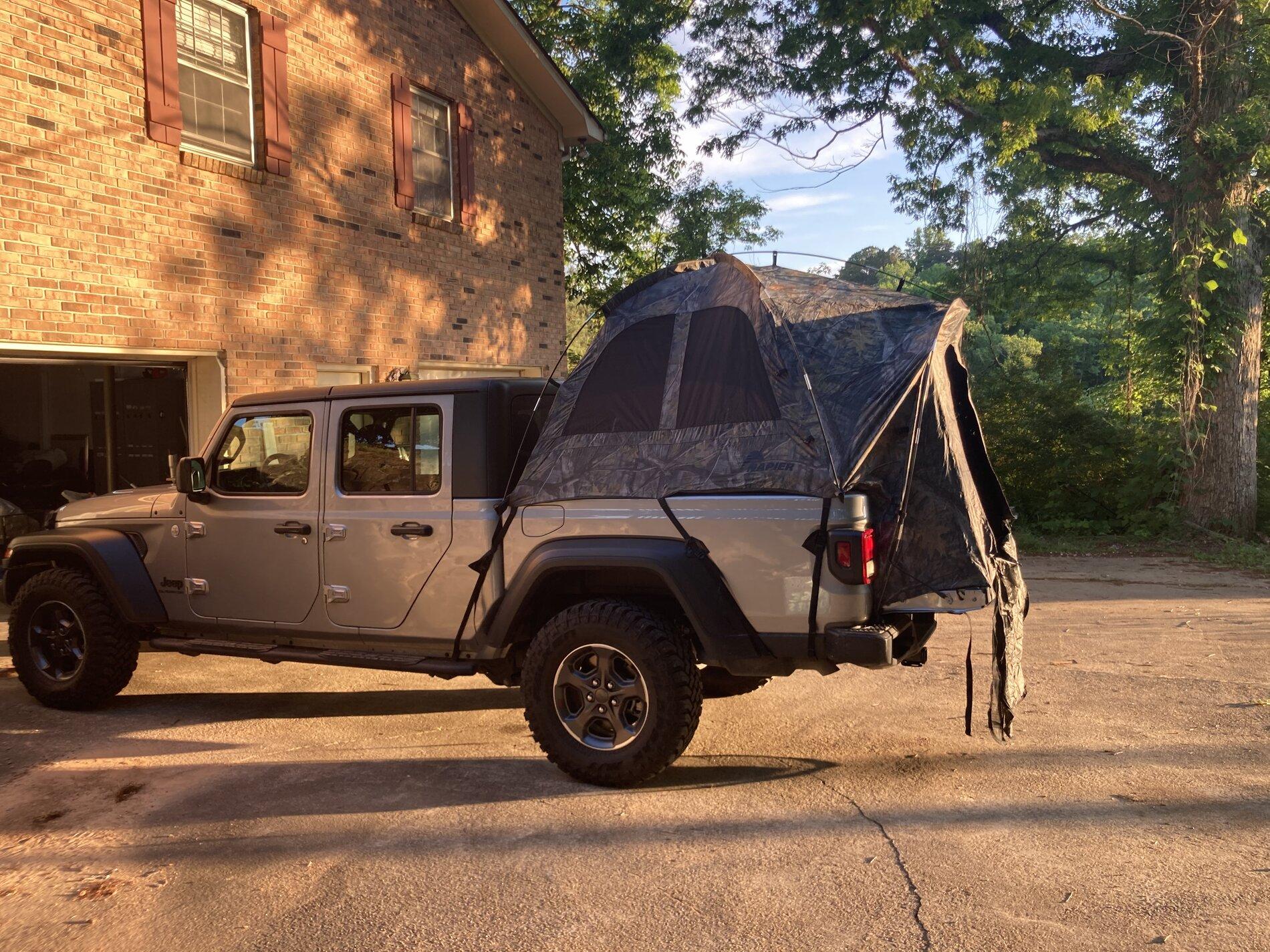 Jeep Gladiator Camping with Napier Tent 00945E39-5D3D-48D6-BA55-49204F5C2645