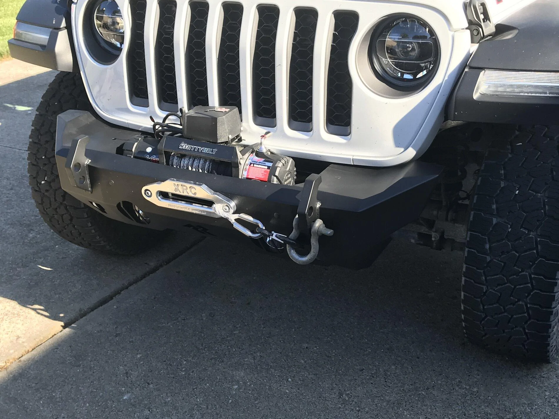 Jeep Gladiator Stubby winch bumper IMG_1421