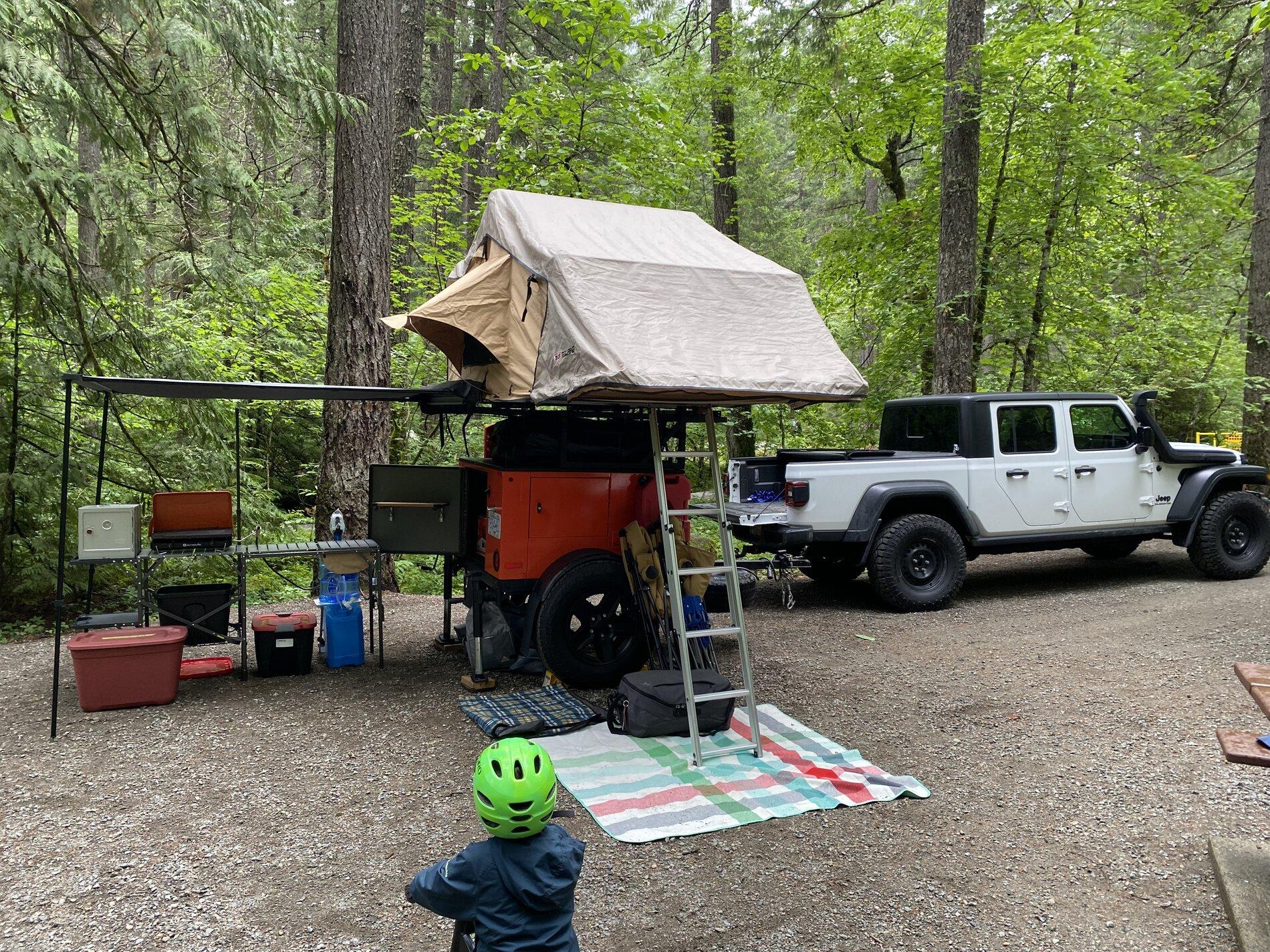 Jeep Gladiator Custom Overland trailer build 76DE3B9A-81B5-418F-A8C1-DF480C57A605