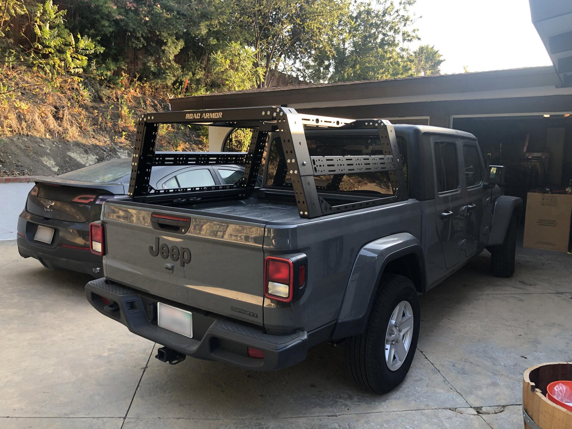 Jeep Gladiator FS: Road Armor Treck bed rack System IMG_1629.JPG