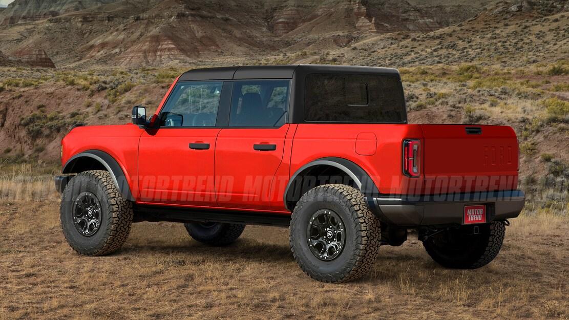 Jeep Gladiator Bronco looks legit 5AA63A66-0F07-49CB-85B4-DBFFD442C6B7