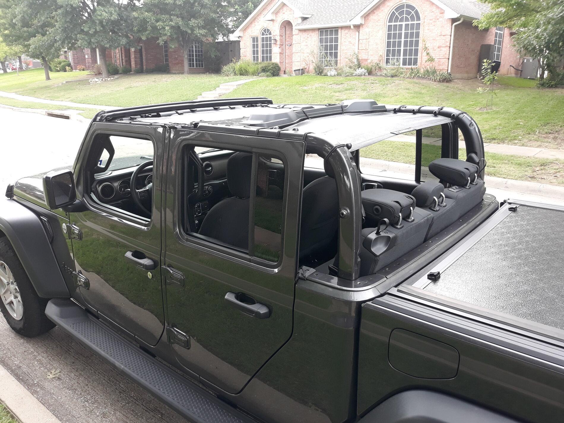 Jeep Gladiator Got topless for the first time today 20210623_113510