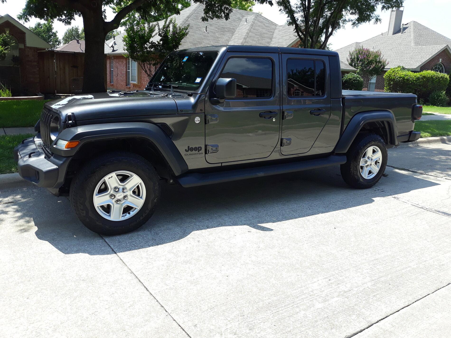 Jeep Gladiator Got topless for the first time today 20210623_145917