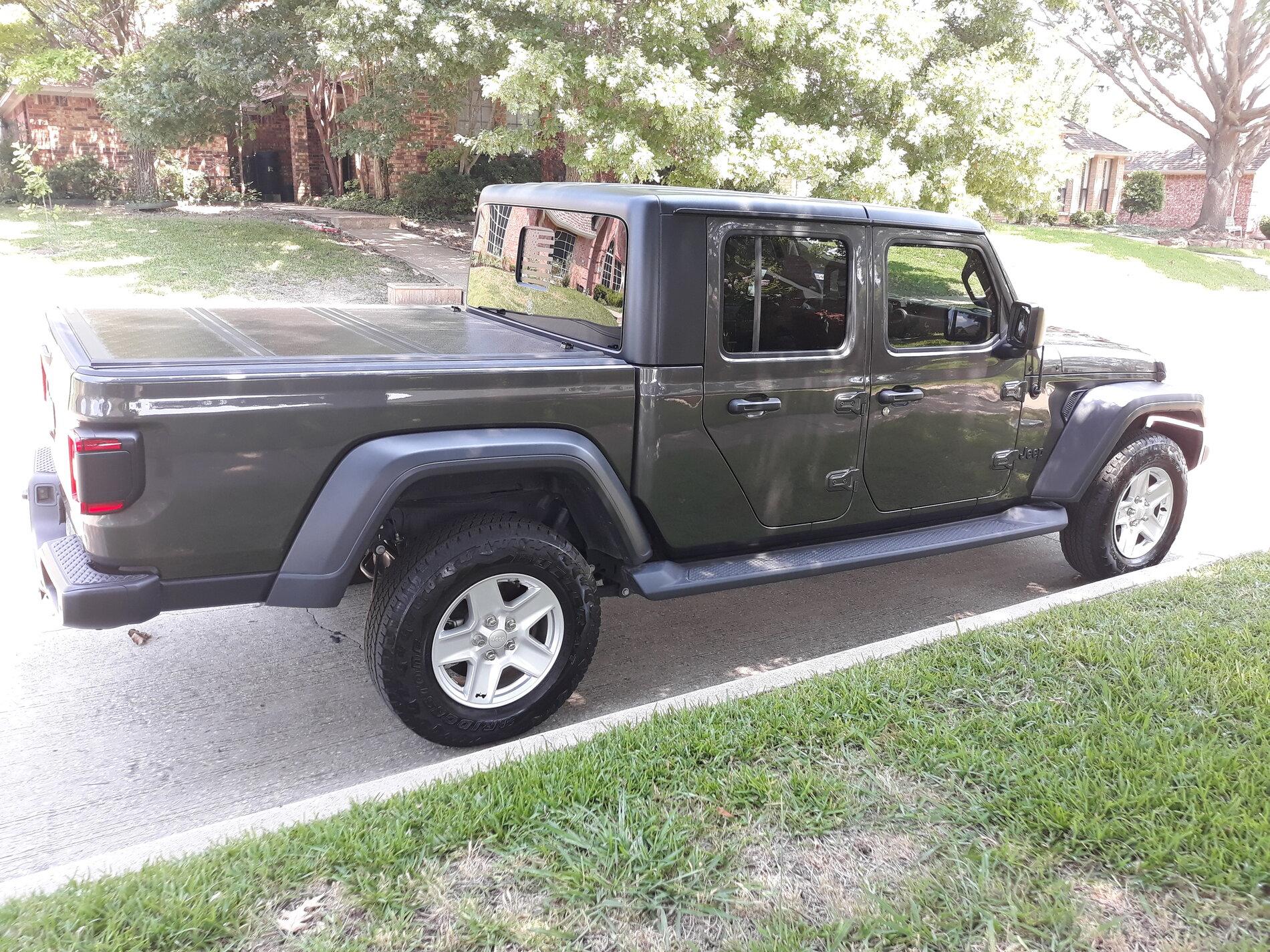 Jeep Gladiator Got topless for the first time today 20210623_145951