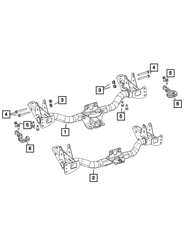 Jeep Gladiator Class II receiver hitch d28c7ee4e675e10d77f4456961f64db8