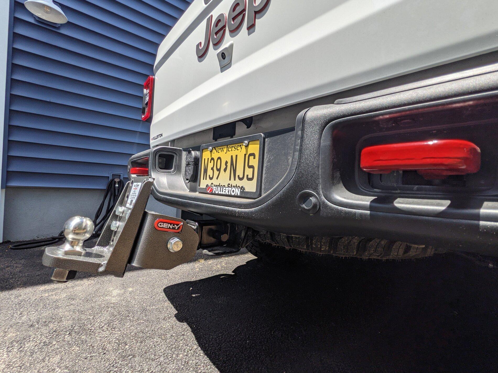 Jeep Gladiator Gen-Y Glyder hitch PXL_20210618_173118464
