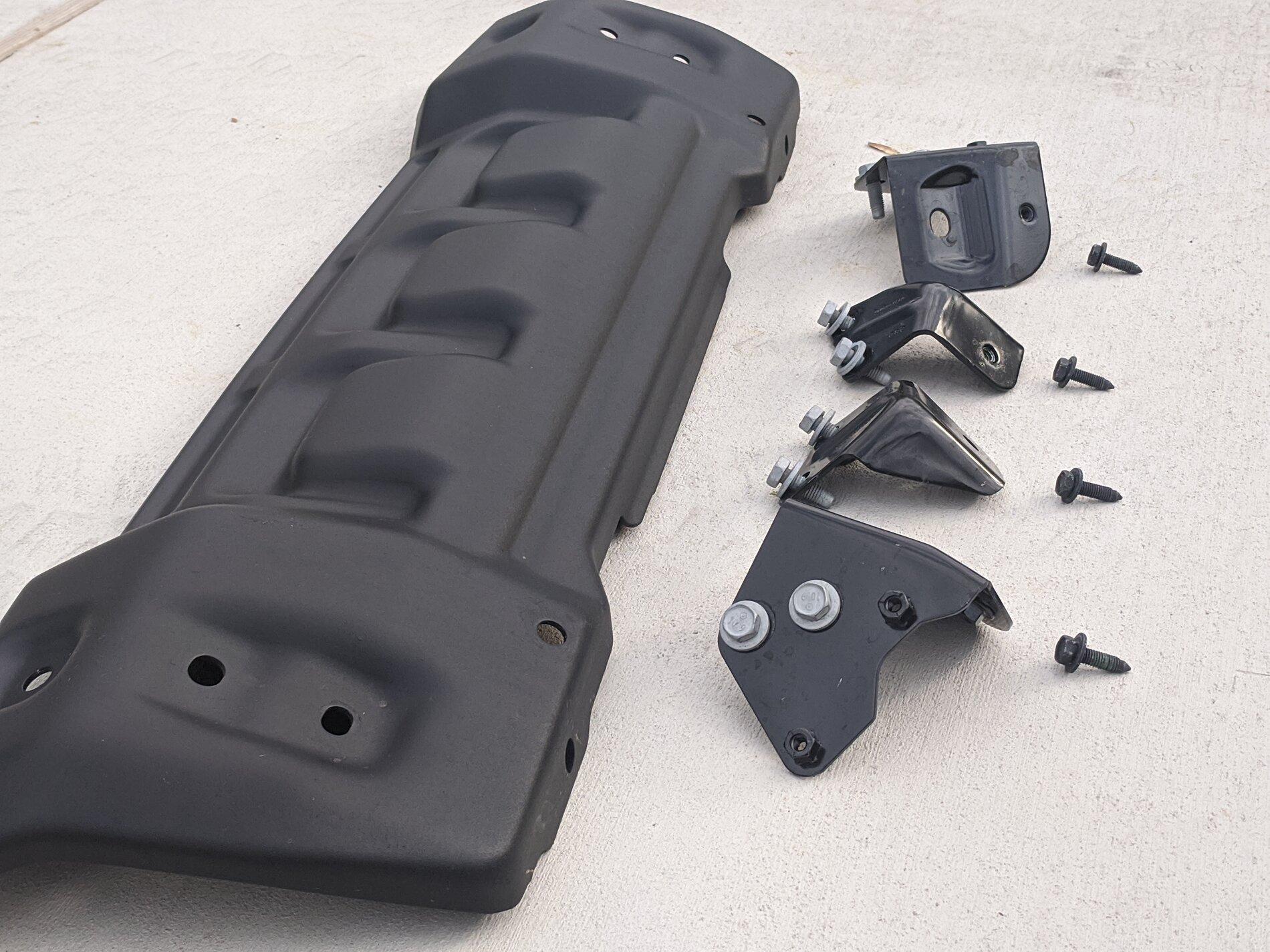Jeep Gladiator Front Skid Plate with brackets (Rubicon Take Off) IMG_20210511_172308