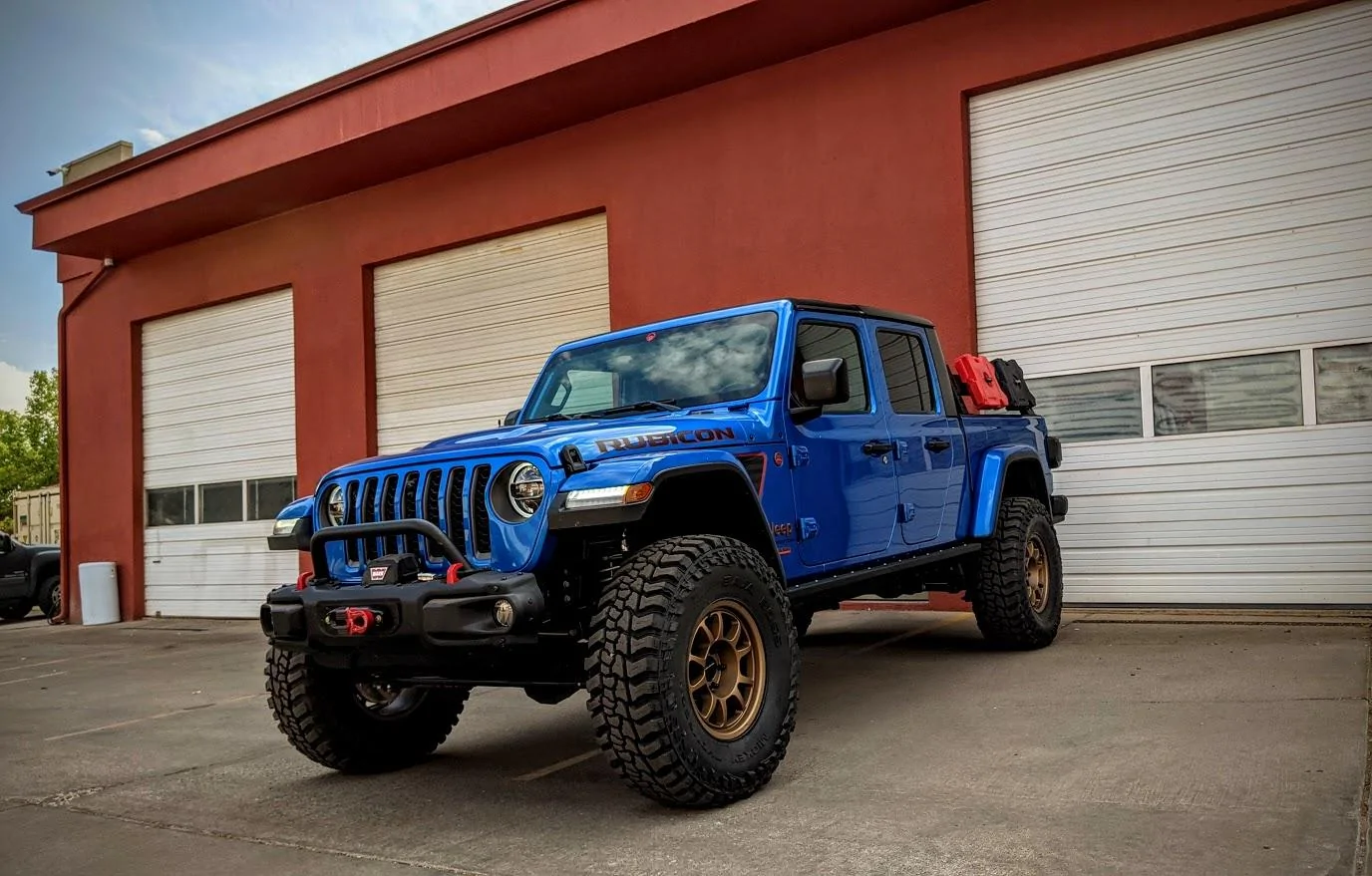 Jeep Gladiator ΚΑΣΣΑΝΔΡΑ (Kassandra) -  Hydro Blue and Supercharged PXL_20210619_235034602