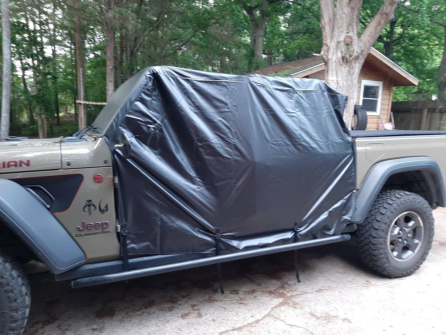 Jeep Gladiator Bestop's All Weather Trail Cover is here! 20210624_194002
