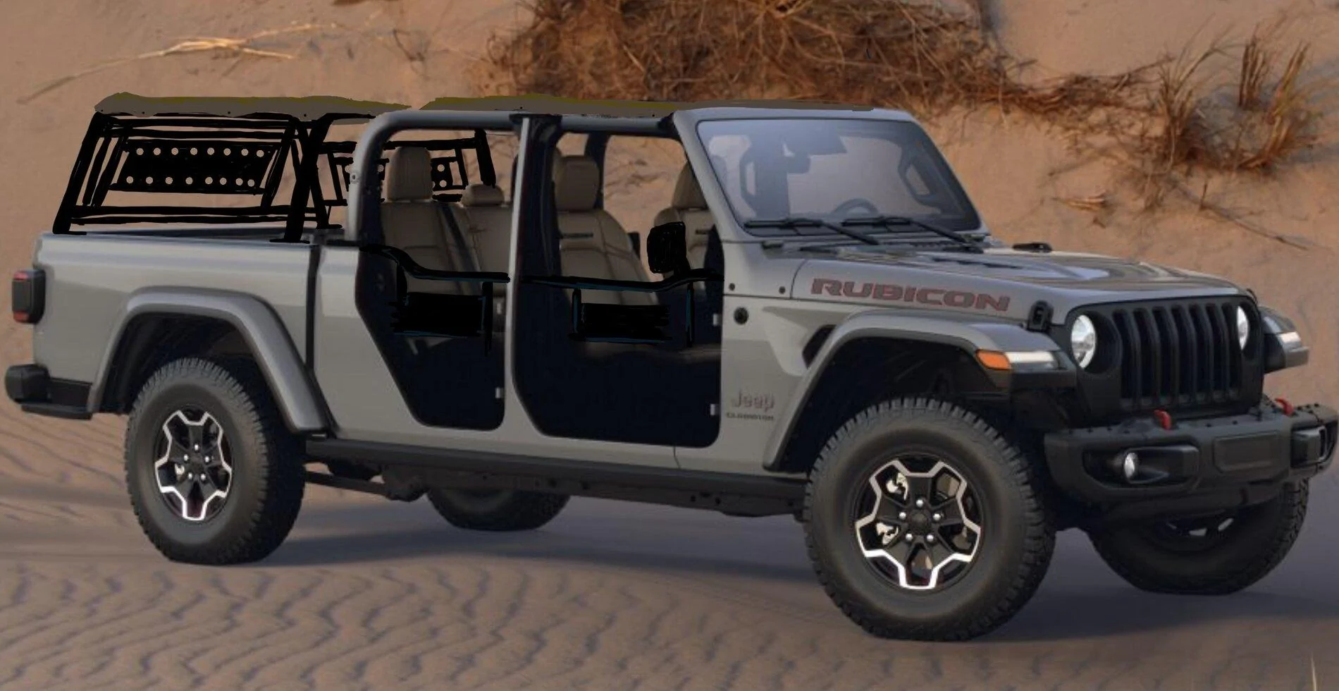 Jeep Gladiator A2JTRDII+BASE Camp 3435476B-5241-42E1-B0FE-9551EE306FD4